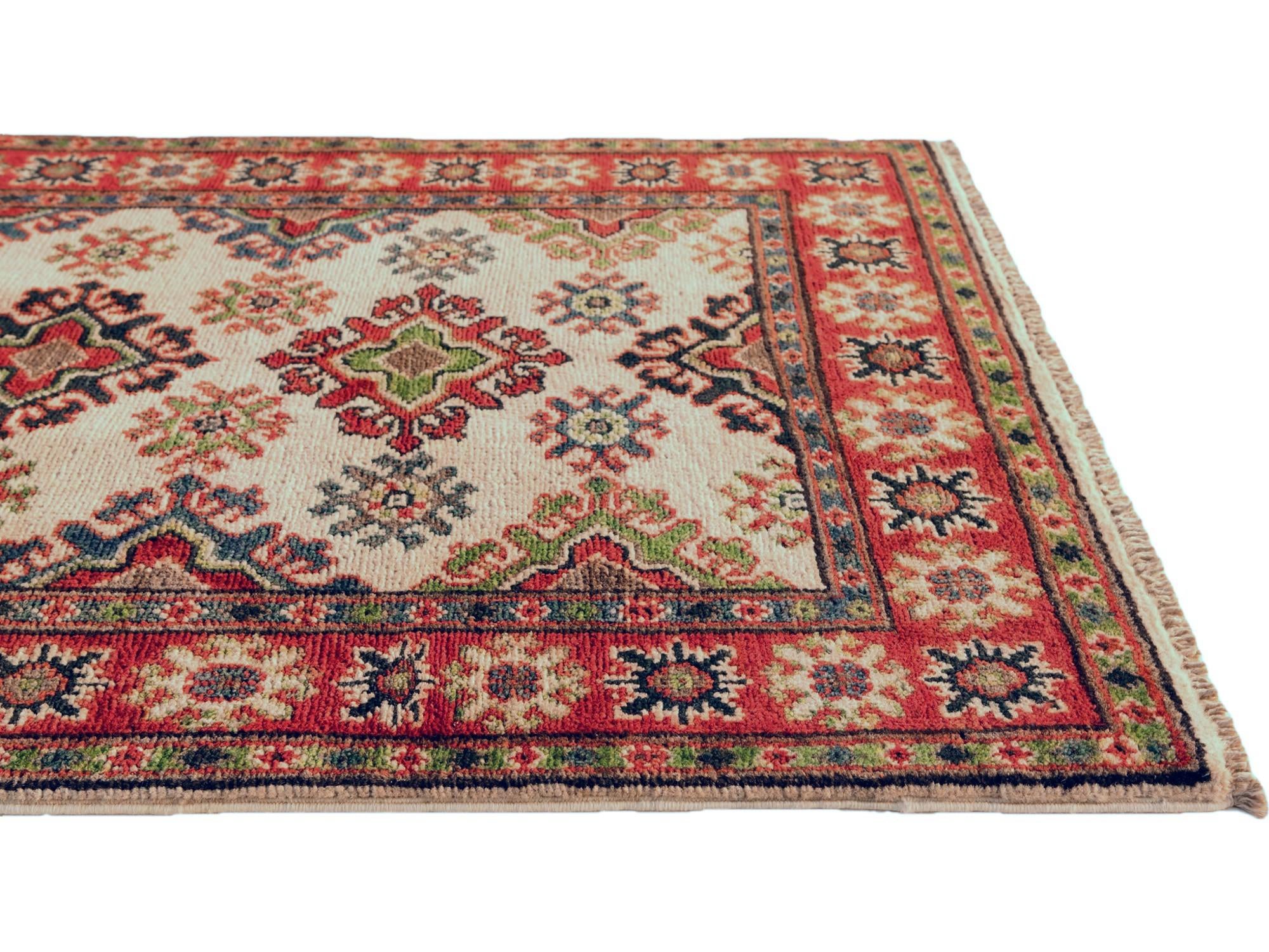 75cm x 125cm Hand Knotted Kazak Rug