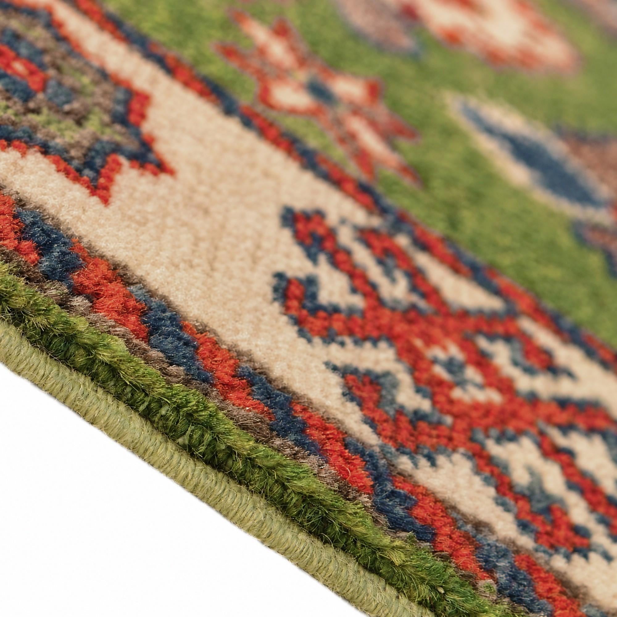 60cm x 90cm Hand Knotted Kazak Rug