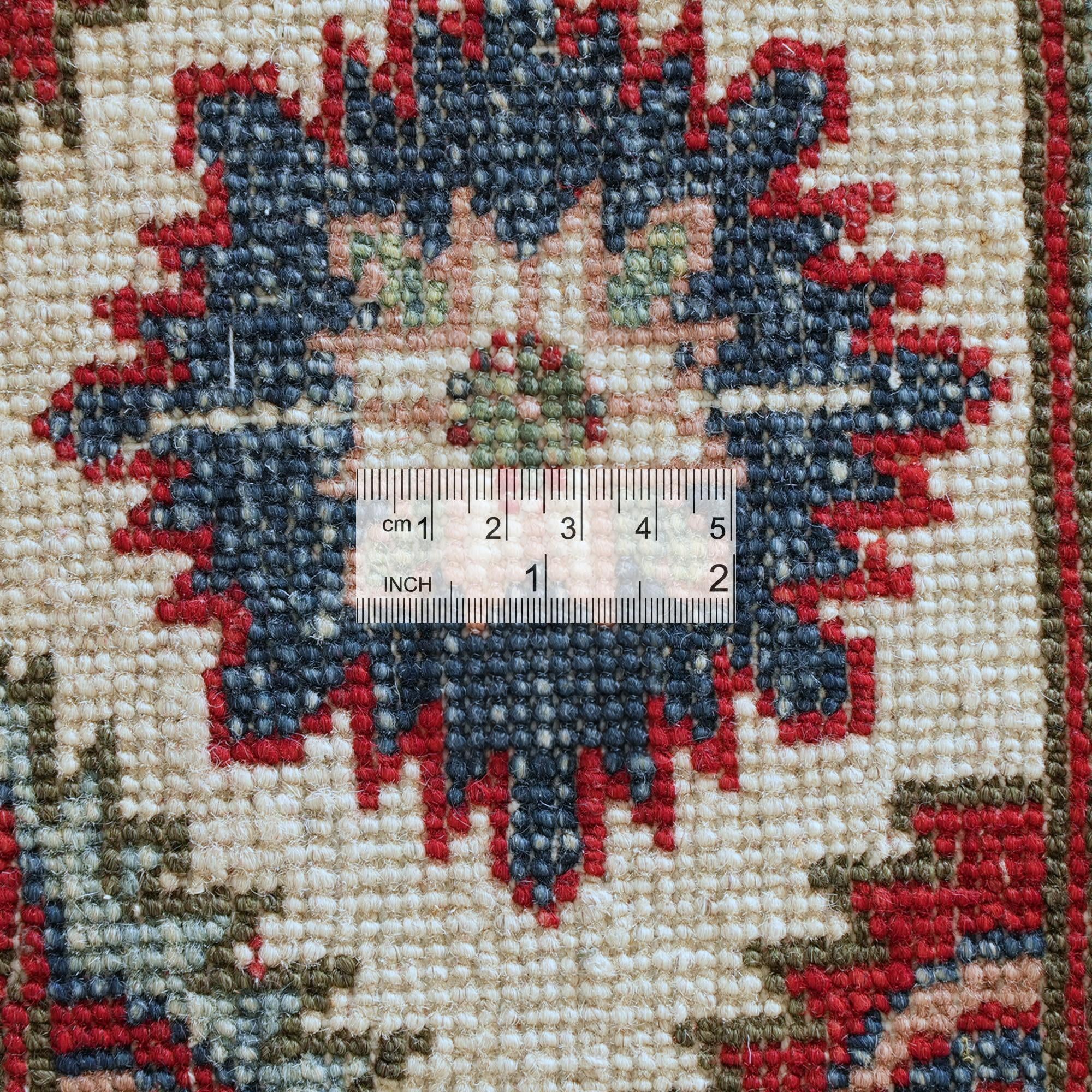 4' 11 x 6' 7 Hand Knotted Kazak Rug
