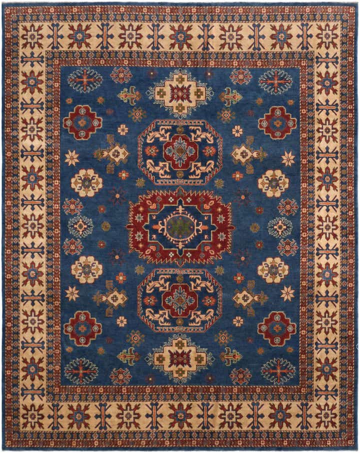 8' 1 x 10' 2 Hand Knotted Kazak Rug