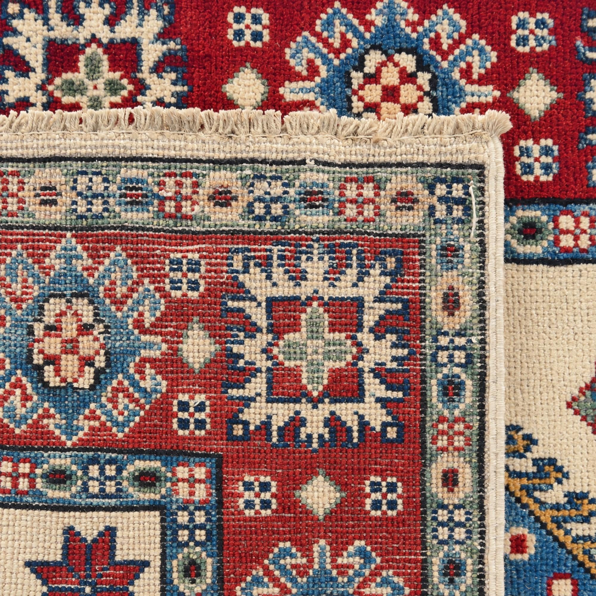 80cm x 130cm Hand Knotted Kazak Rug