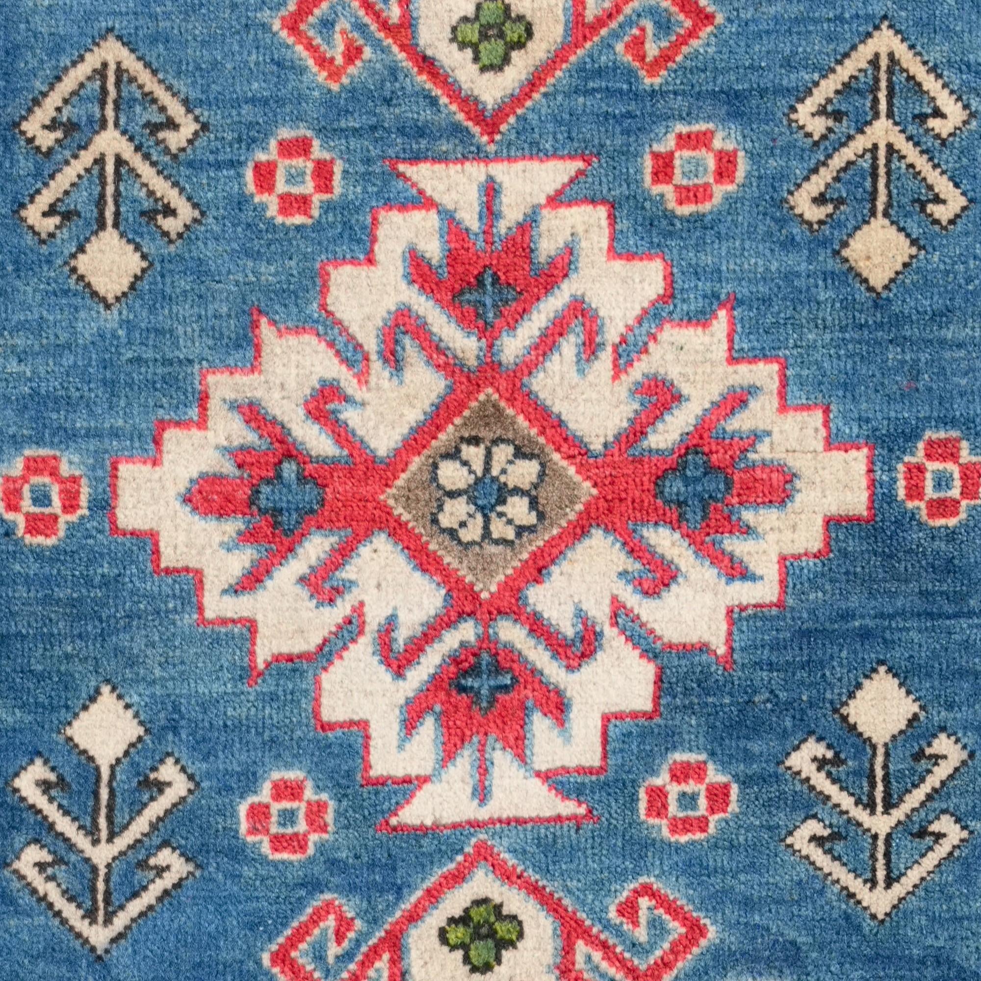80cm x 125cm Handgeknüpft Kazak Teppich