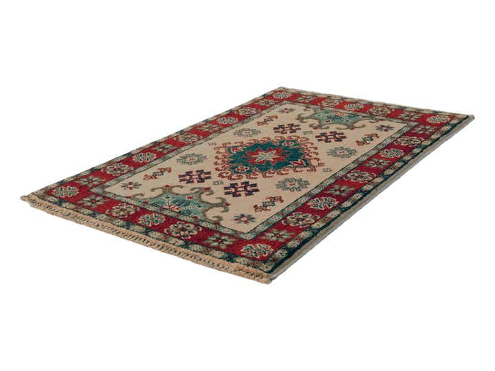 2' x 3' 1 Hand Knotted Kazak Rug