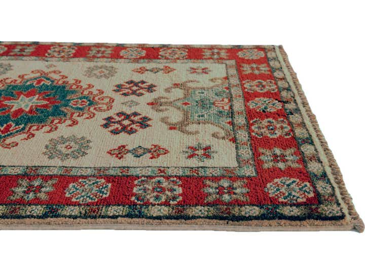 2' x 3' 1 Hand Knotted Kazak Rug
