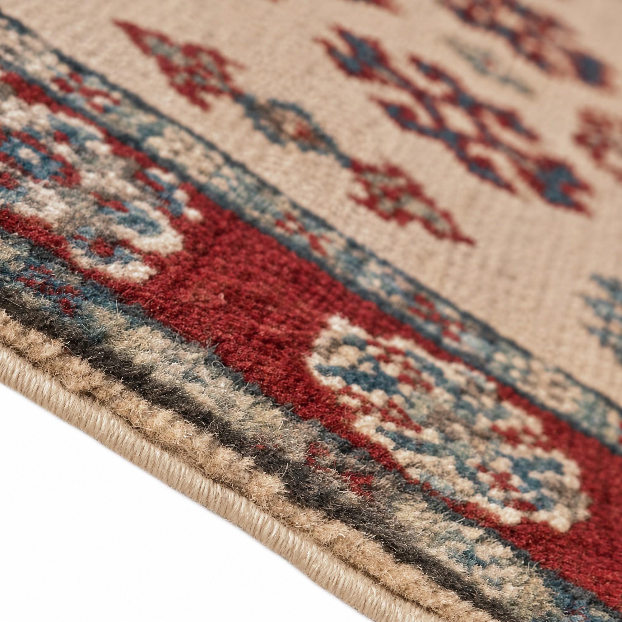 60cm x 95cm anudado a mano Kazak Alfombra