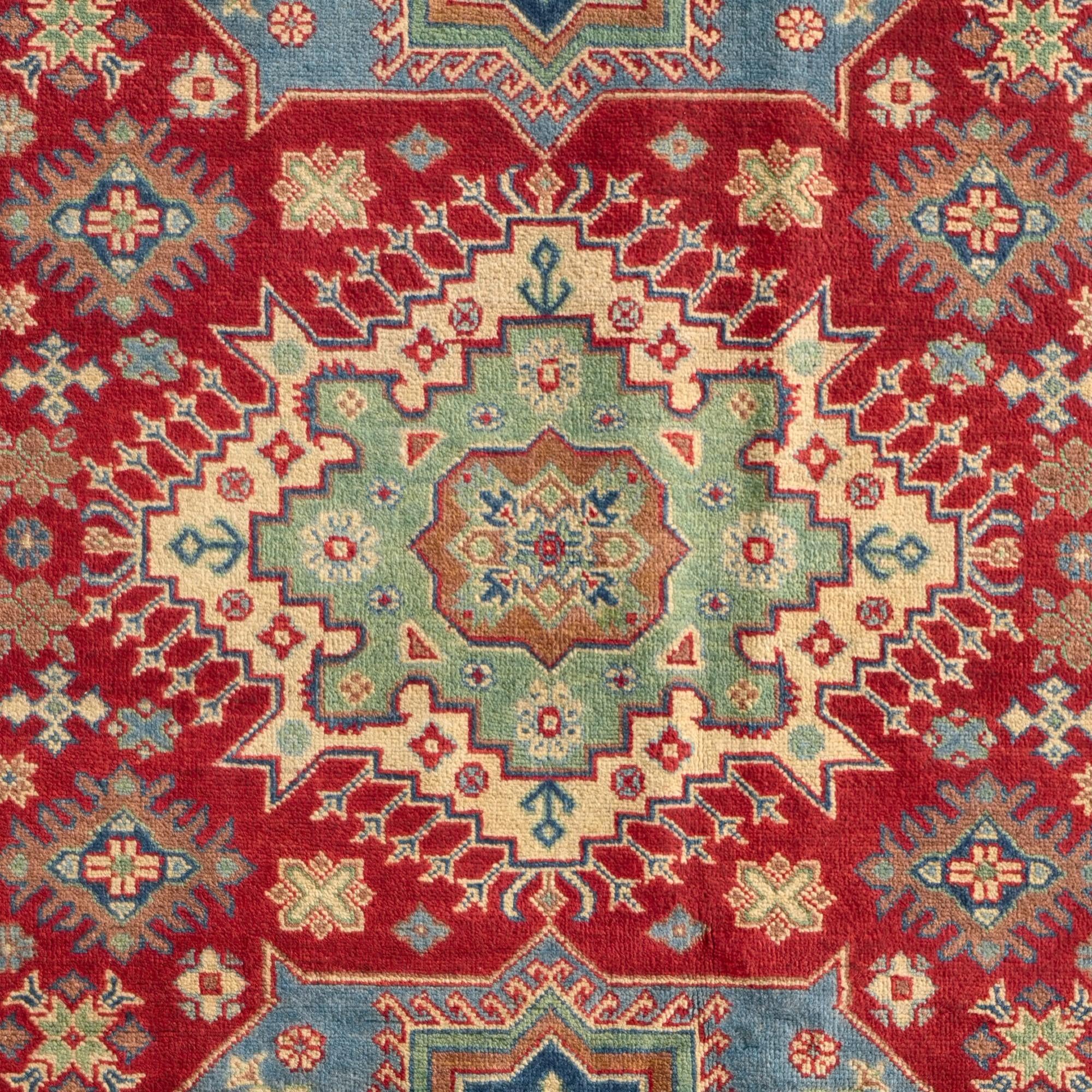 5' x 6' 5 Hand Knotted Kazak Rug