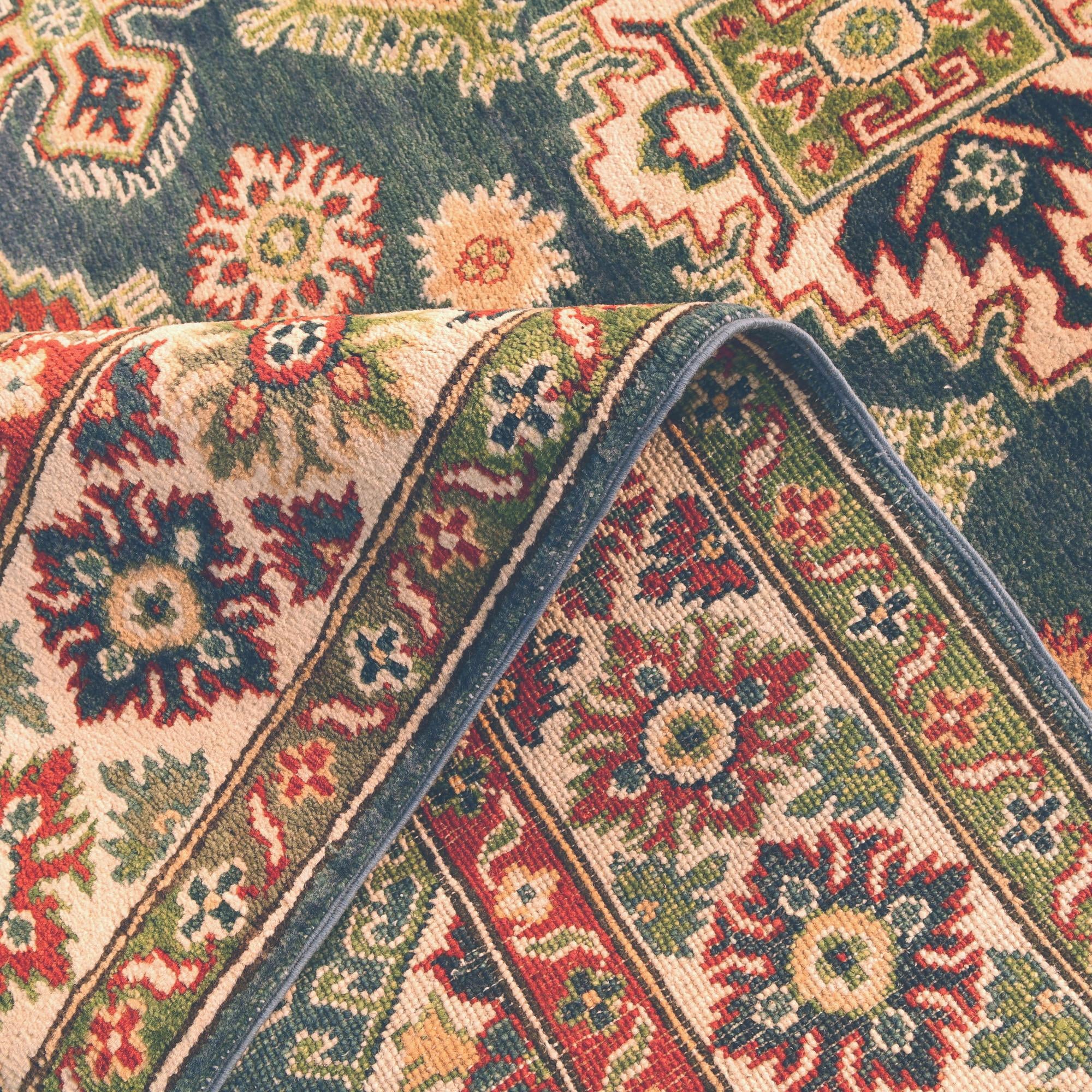 5' x 6' 8 Hand Knotted Kazak Rug