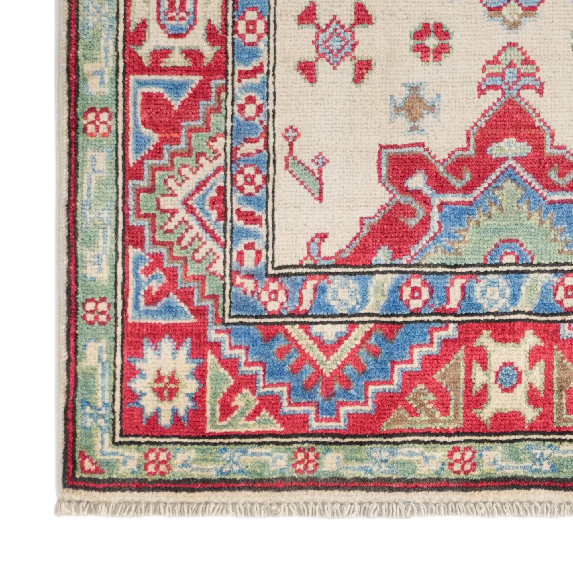 2' 8 x 4' 2 Hand Knotted Kazak Rug