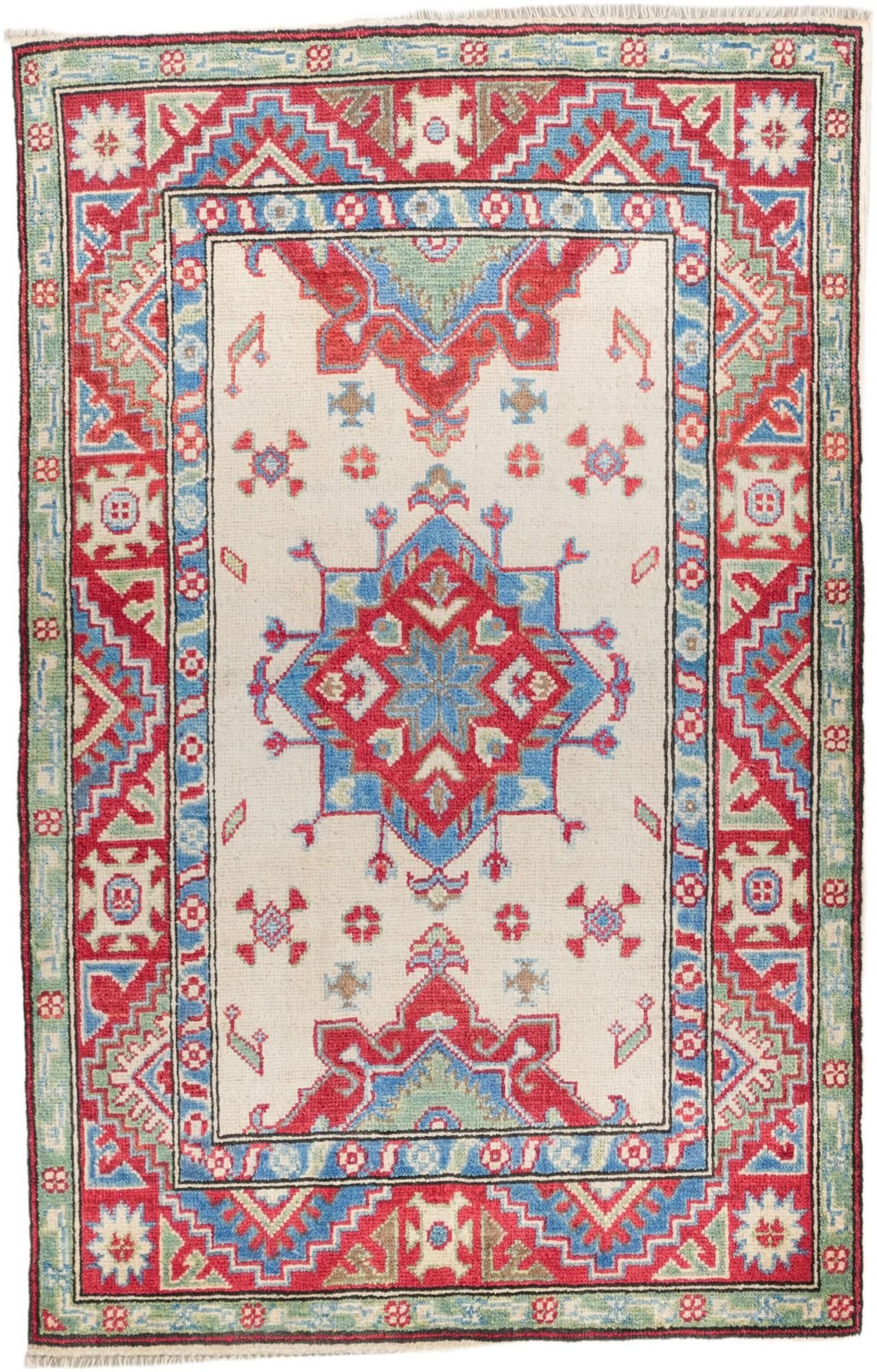2' 8 x 4' 2 Hand Knotted Kazak Rug