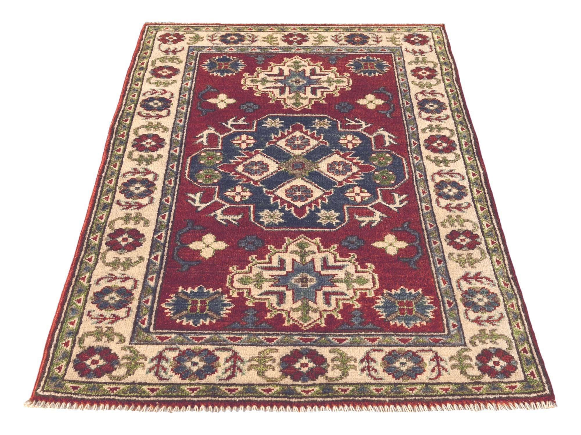 2' 8 x 4' 2 Hand Knotted Kazak Rug