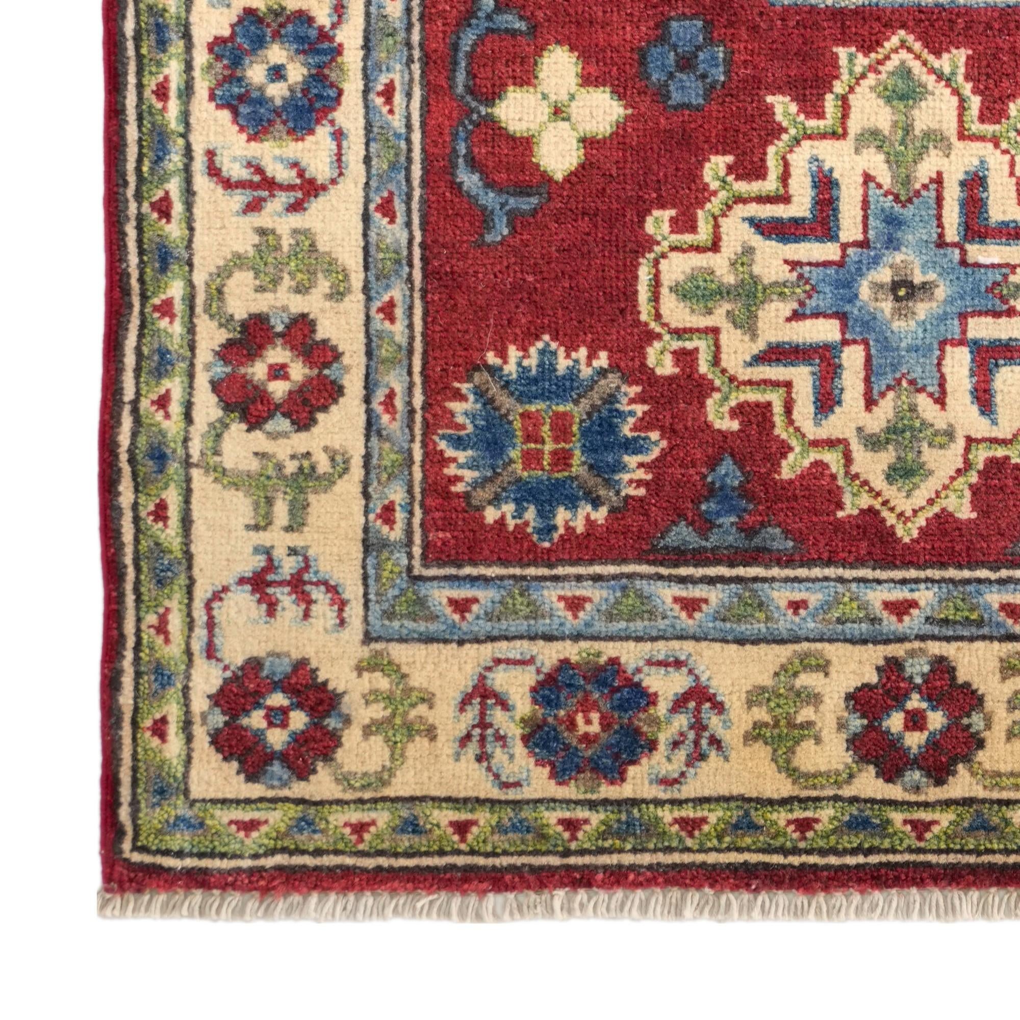 2' 8 x 4' 2 Hand Knotted Kazak Rug
