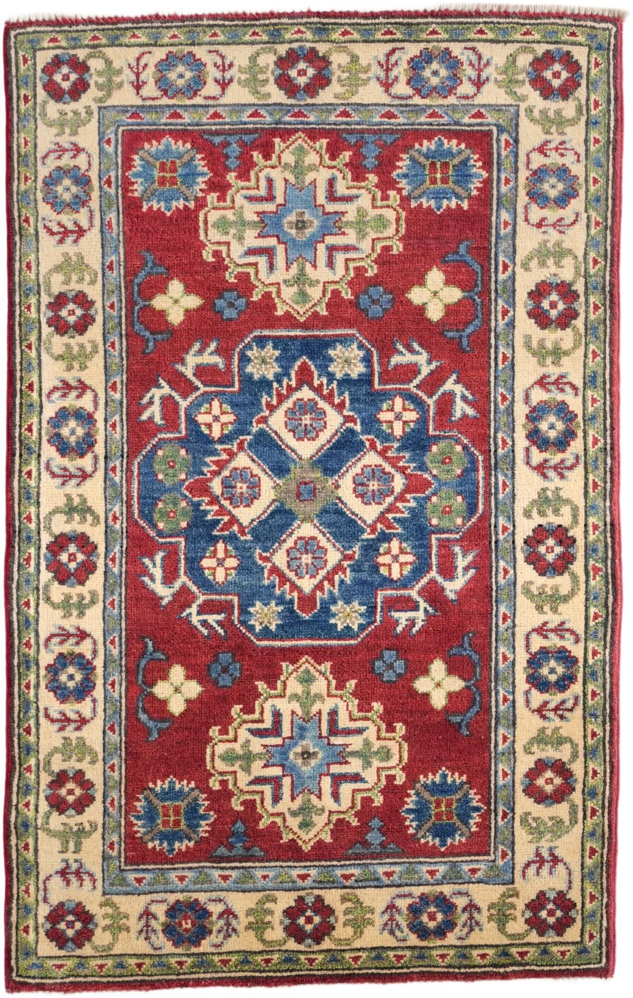 2' 8 x 4' 2 Hand Knotted Kazak Rug
