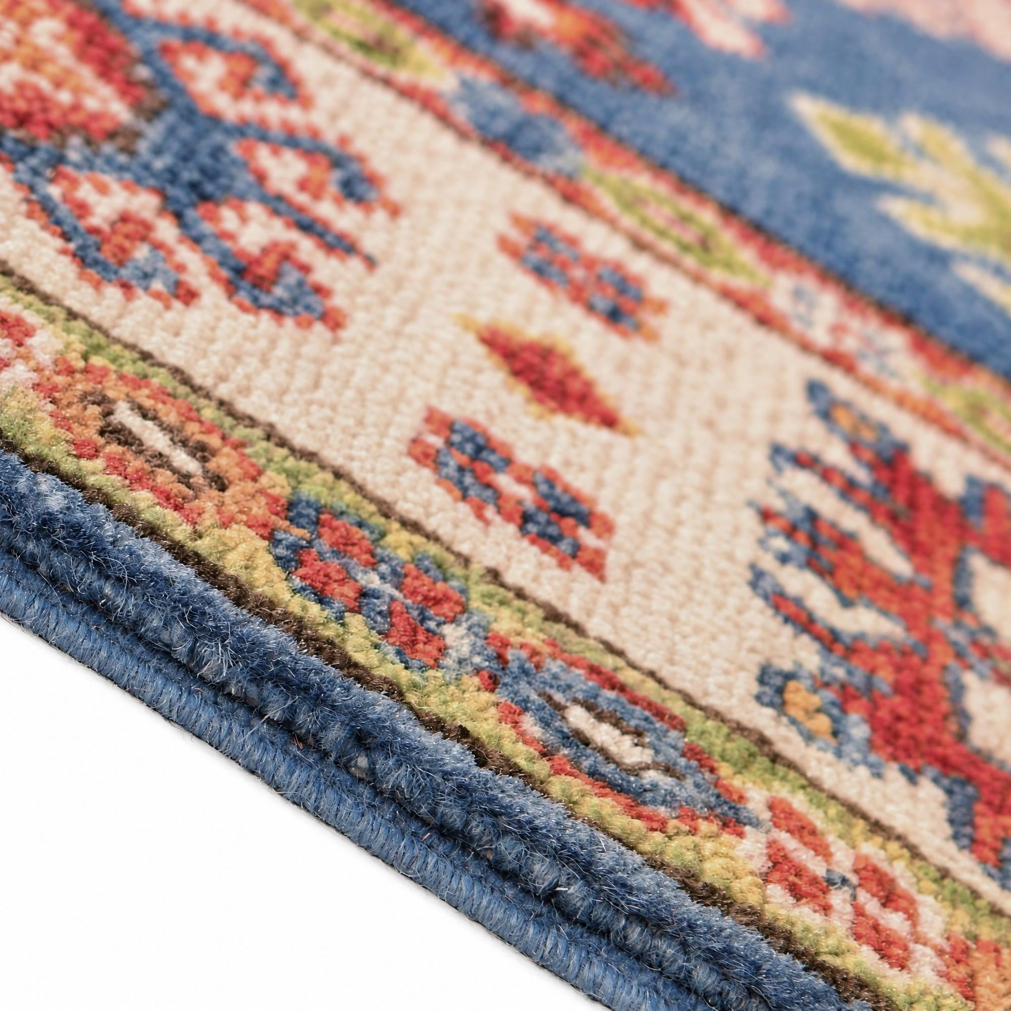 85cm x 125cm Hand Knotted Kazak Rug
