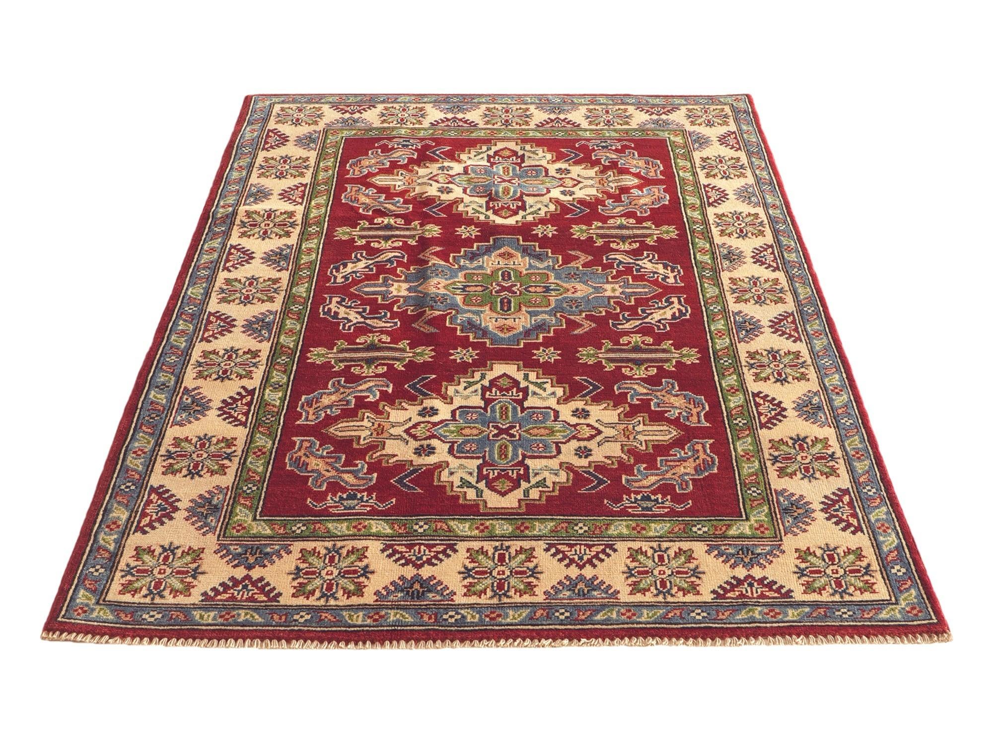 125cm x 200cm Hand Knotted Kazak Rug