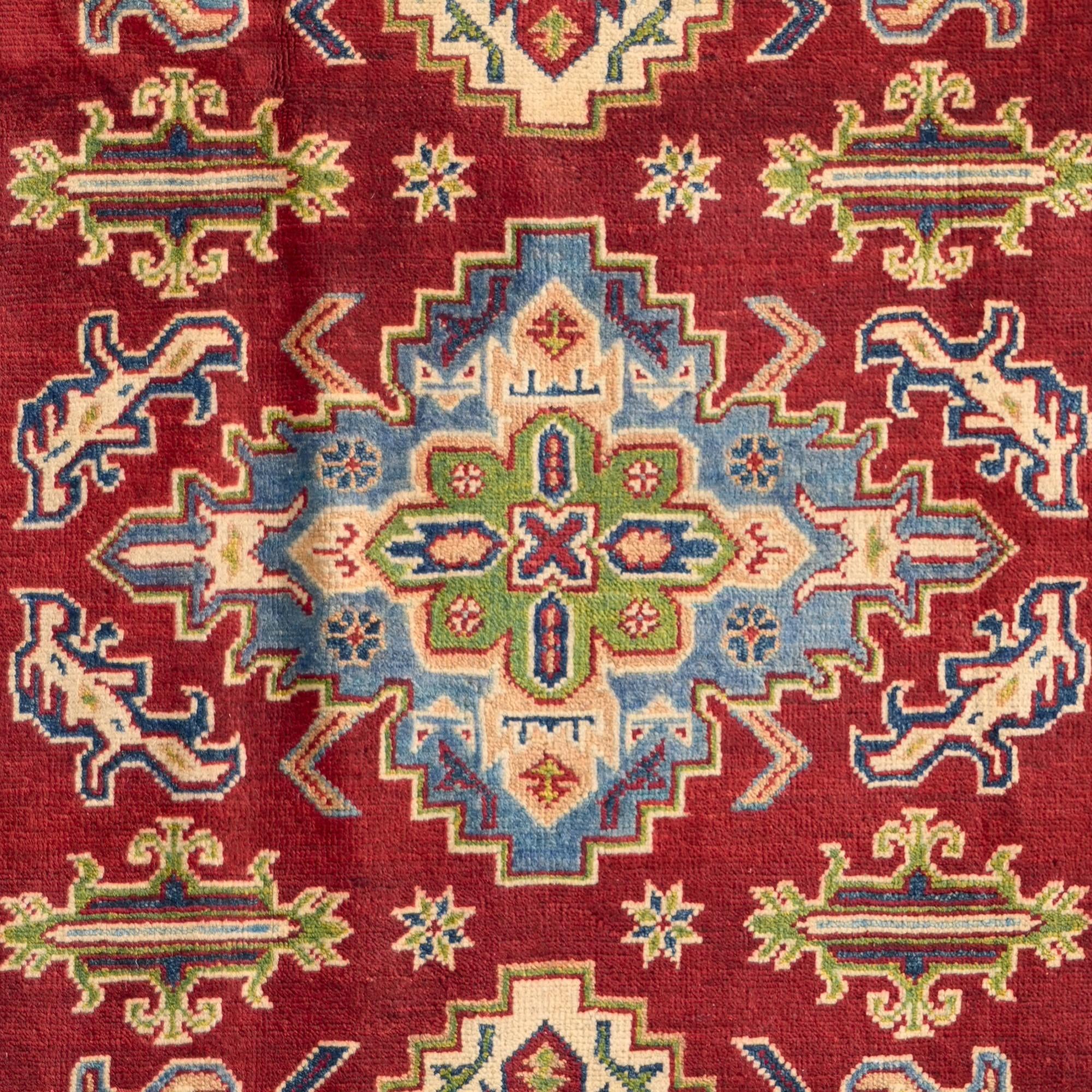 125cm x 200cm Hand Knotted Kazak Rug