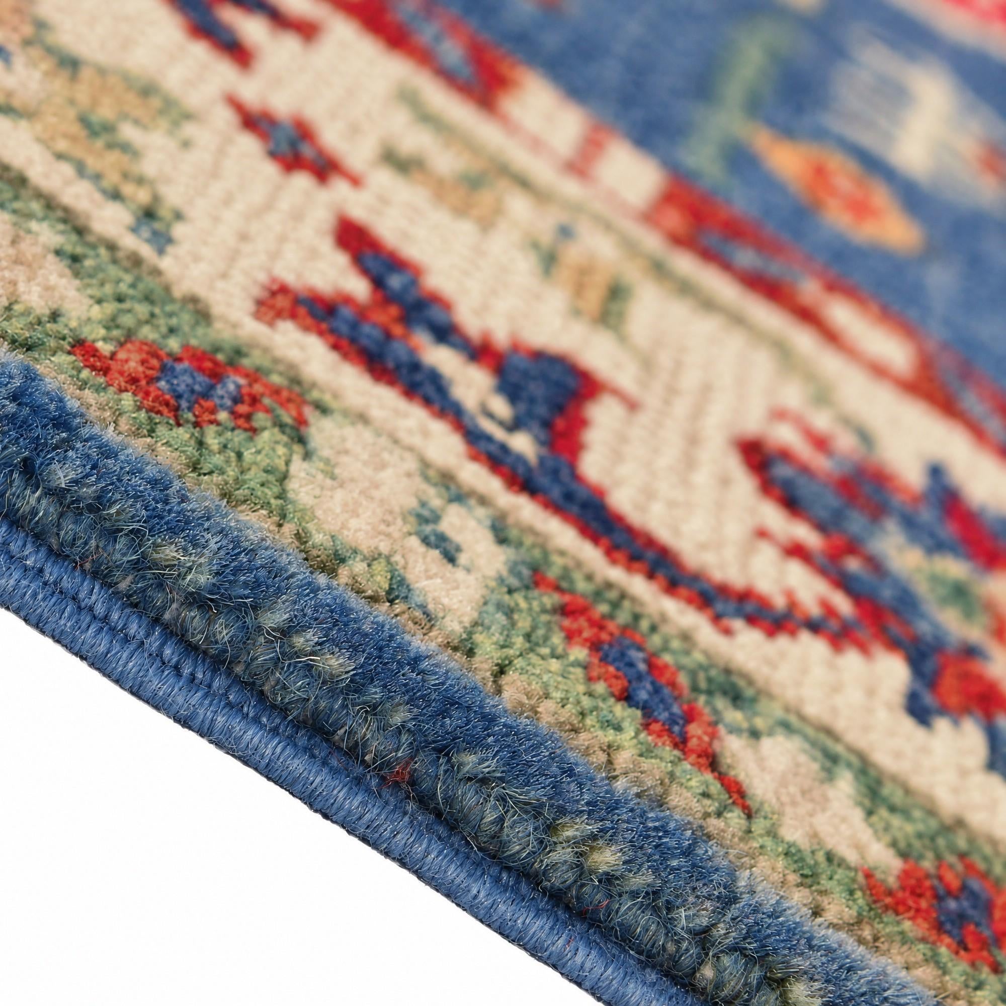 100cm x 155cm Hand Knotted Kazak Rug