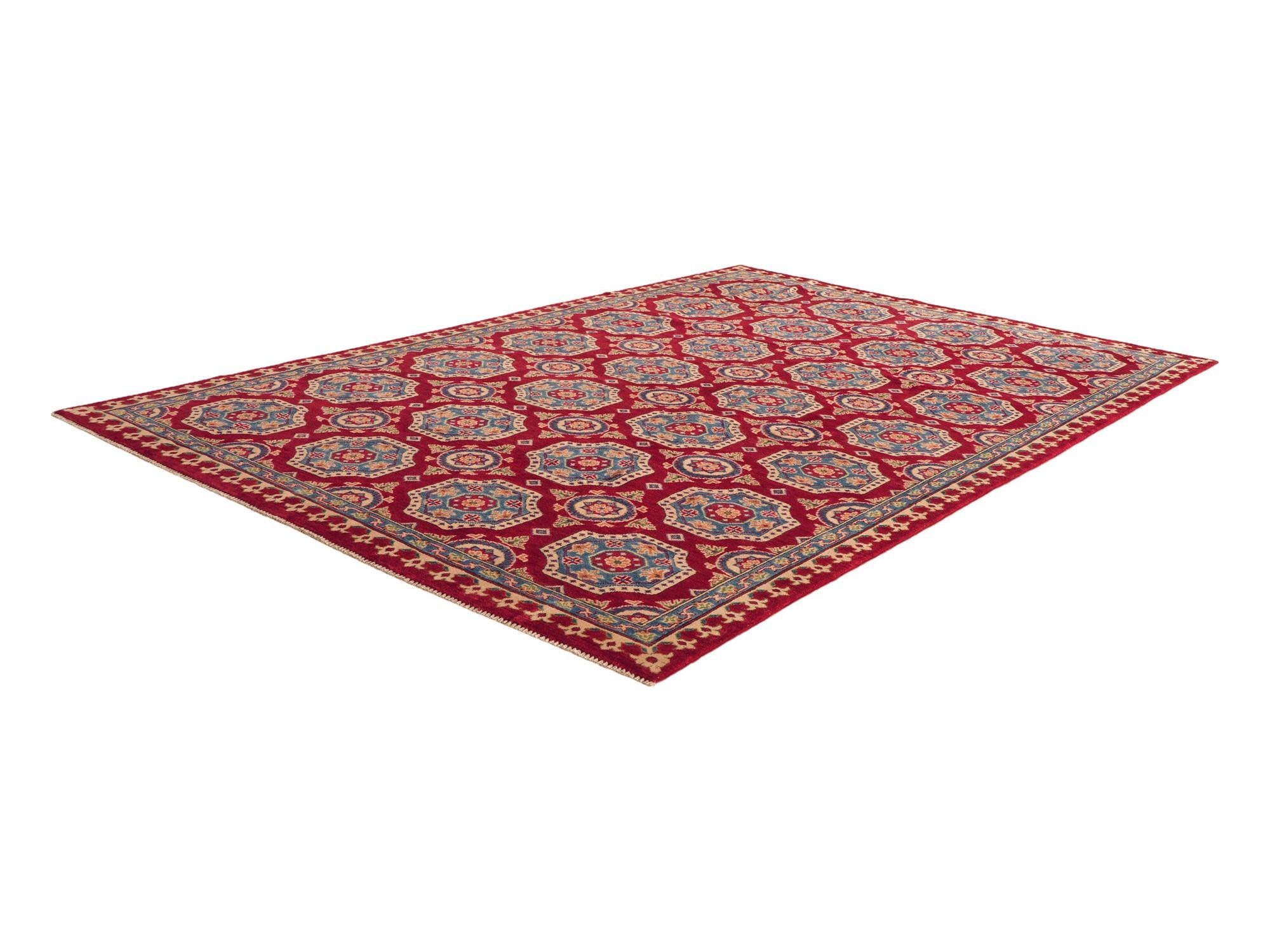 Detail image 4 of 10: 6' 7 x 9' 9 Hand Knotted Kazak Rug