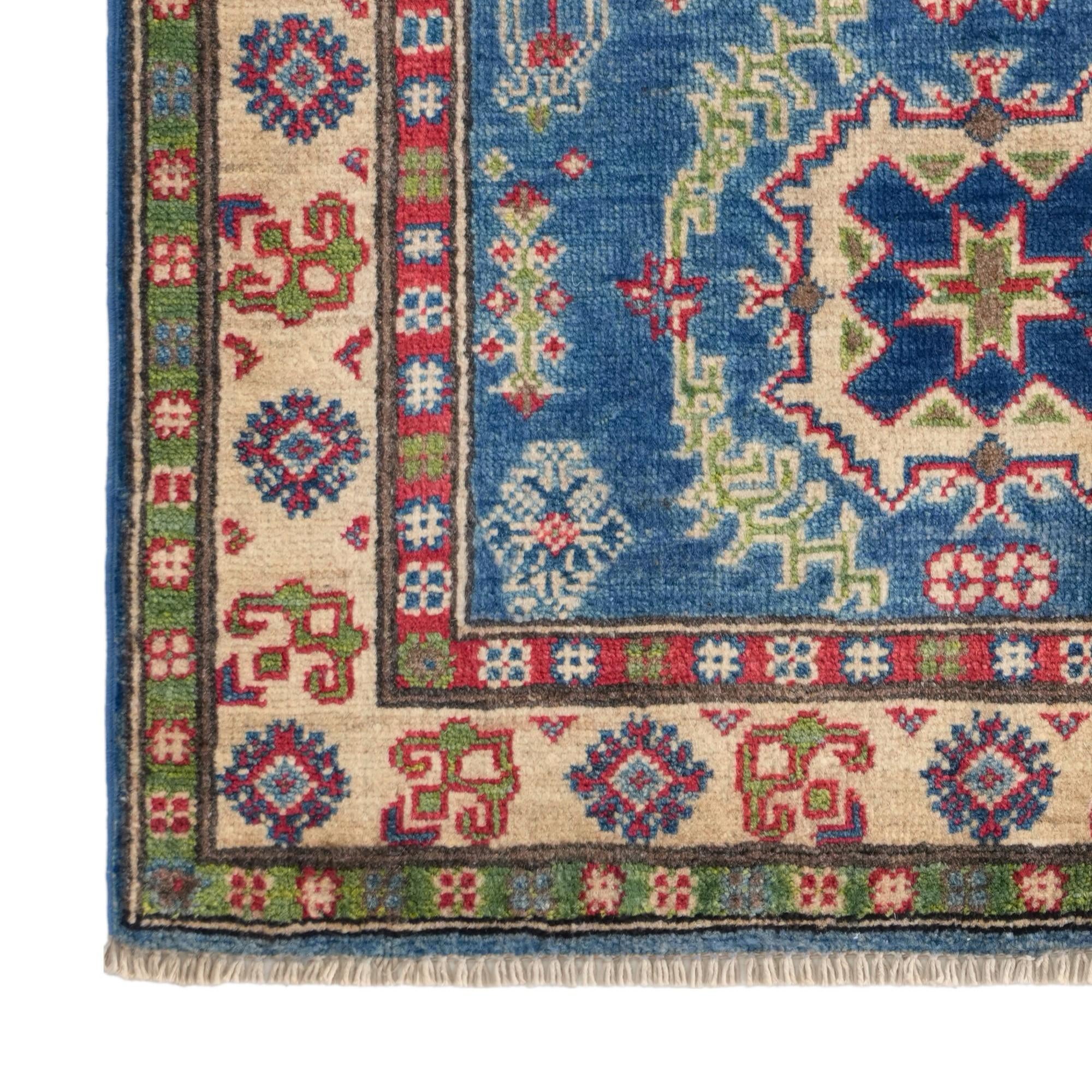 2' 8 x 3' 11 Hand Knotted Kazak Rug