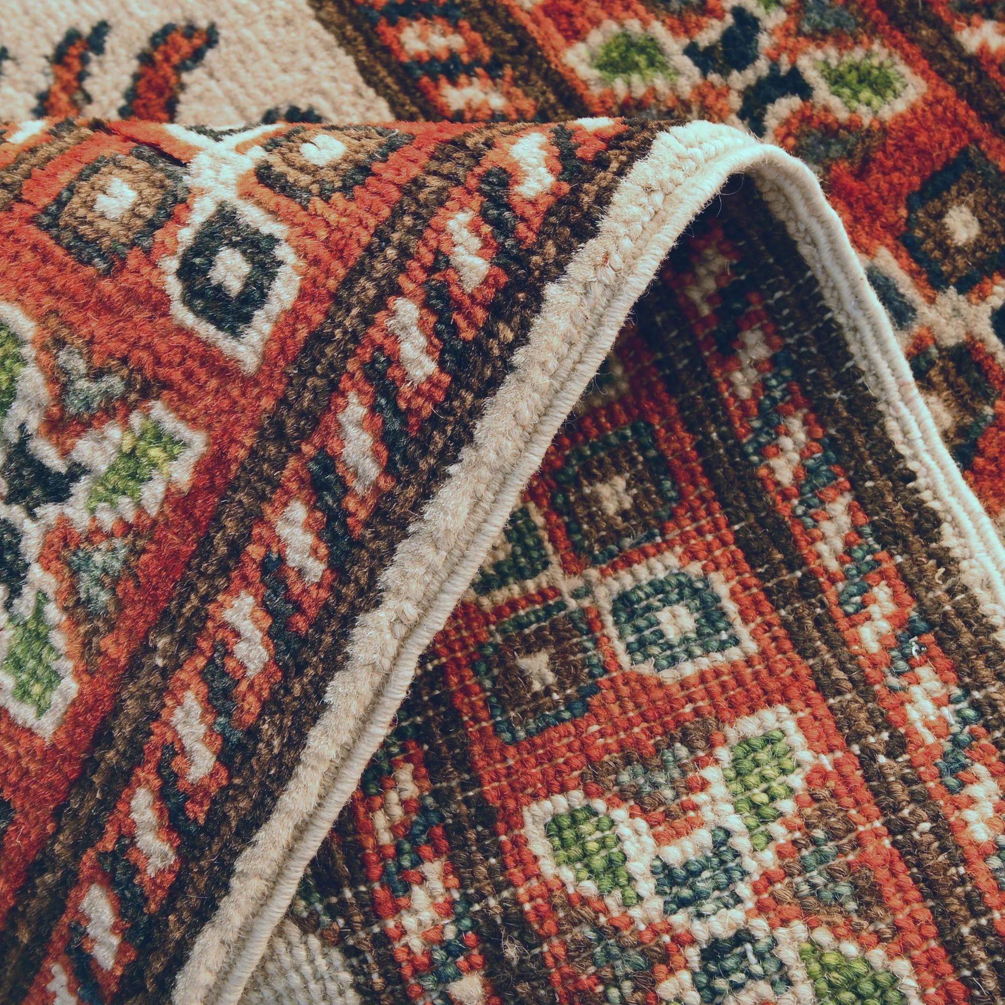 1' 11 x 2' 11 Hand Knotted Kazak Rug