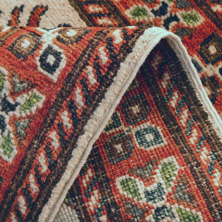 60cm x 90cm Handgeknüpft Kazak Teppich