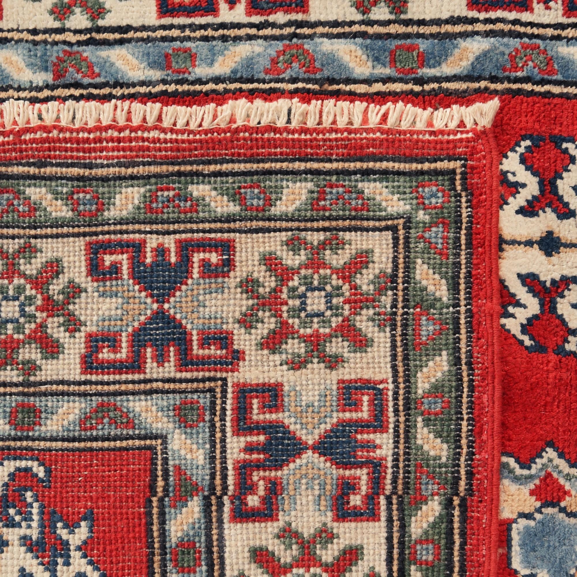 95cm x 150cm Hand Knotted Kazak Rug