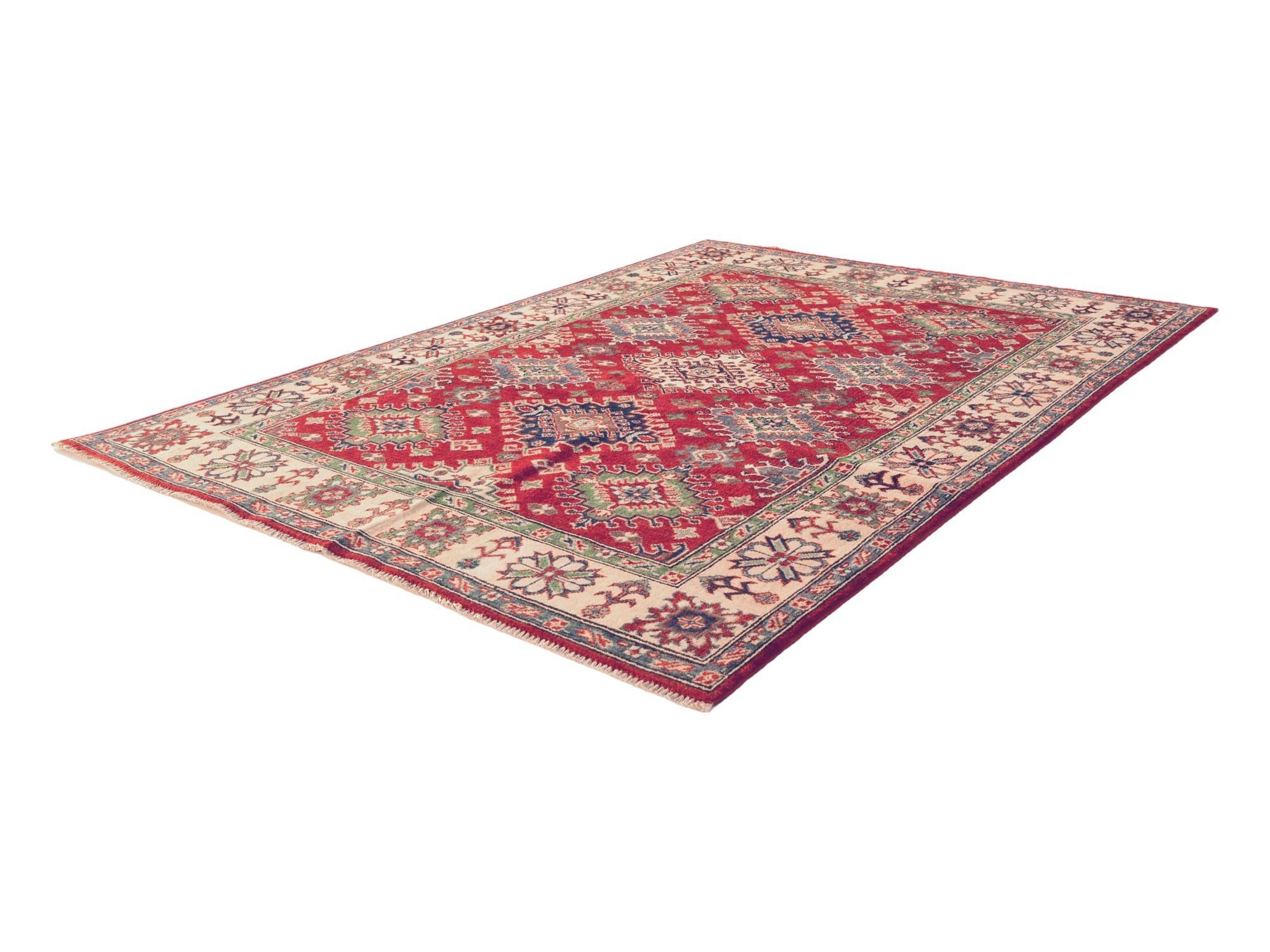 5' x 6' 8 Hand Knotted Kazak Rug