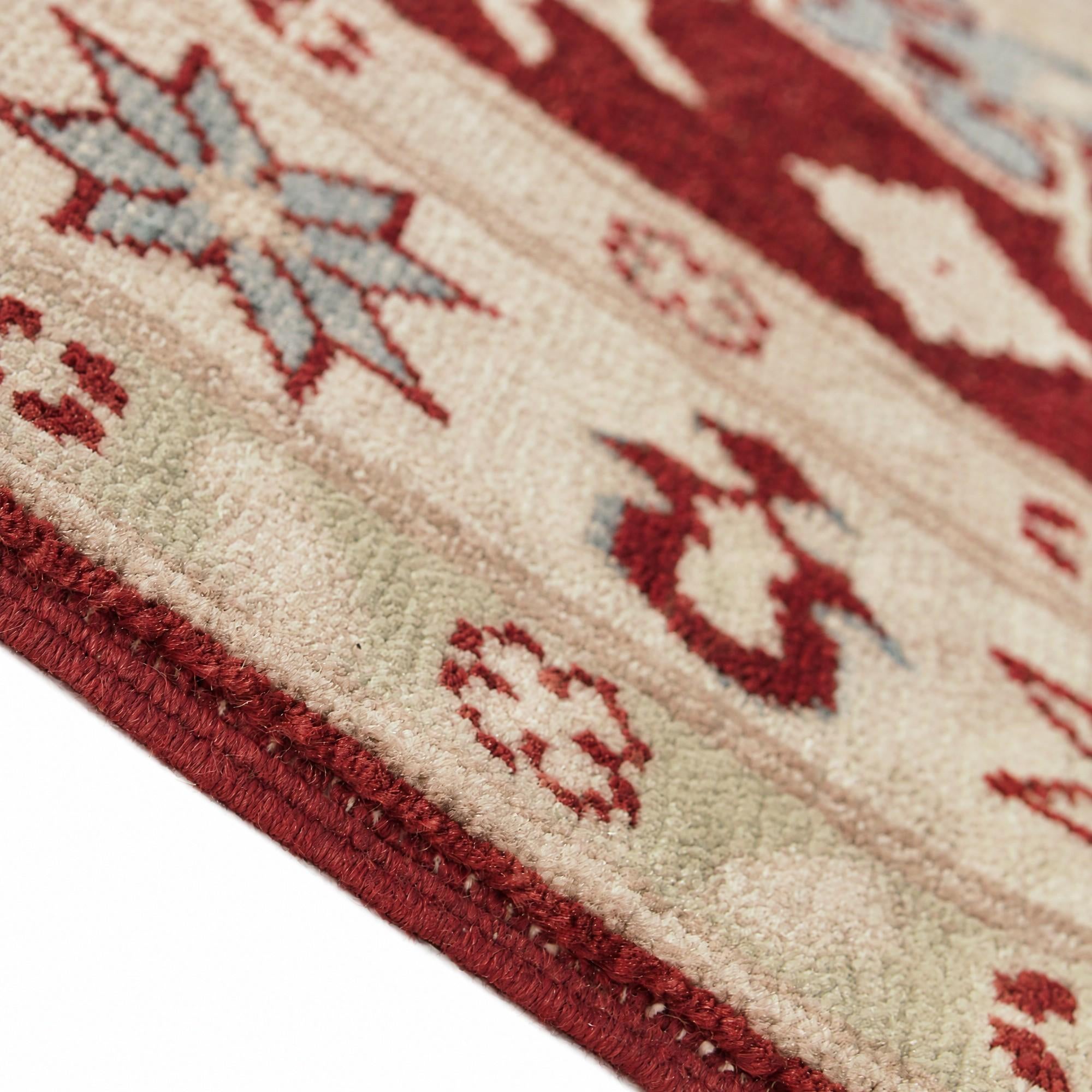 90cm x 125cm Hand Knotted Kazak Rug