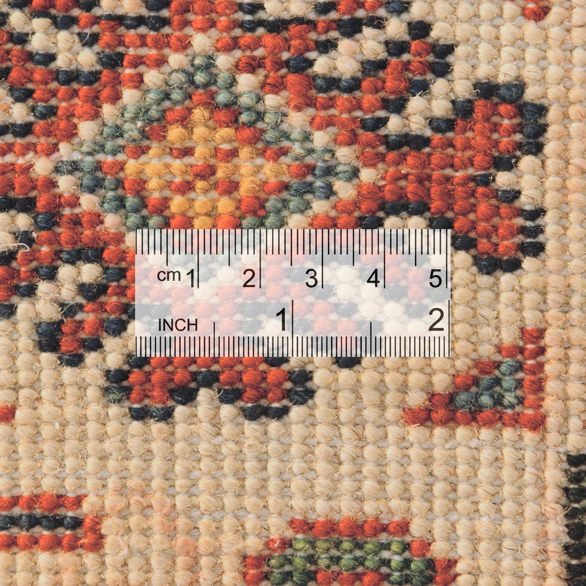 Detail image 9 of 10: 4' 1 x 5' 3 Hand Knotted Kazak Rug