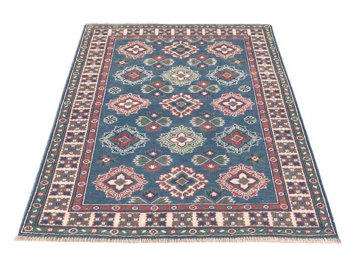 3' 3 x 4' 9 Hand Knotted Kazak Rug