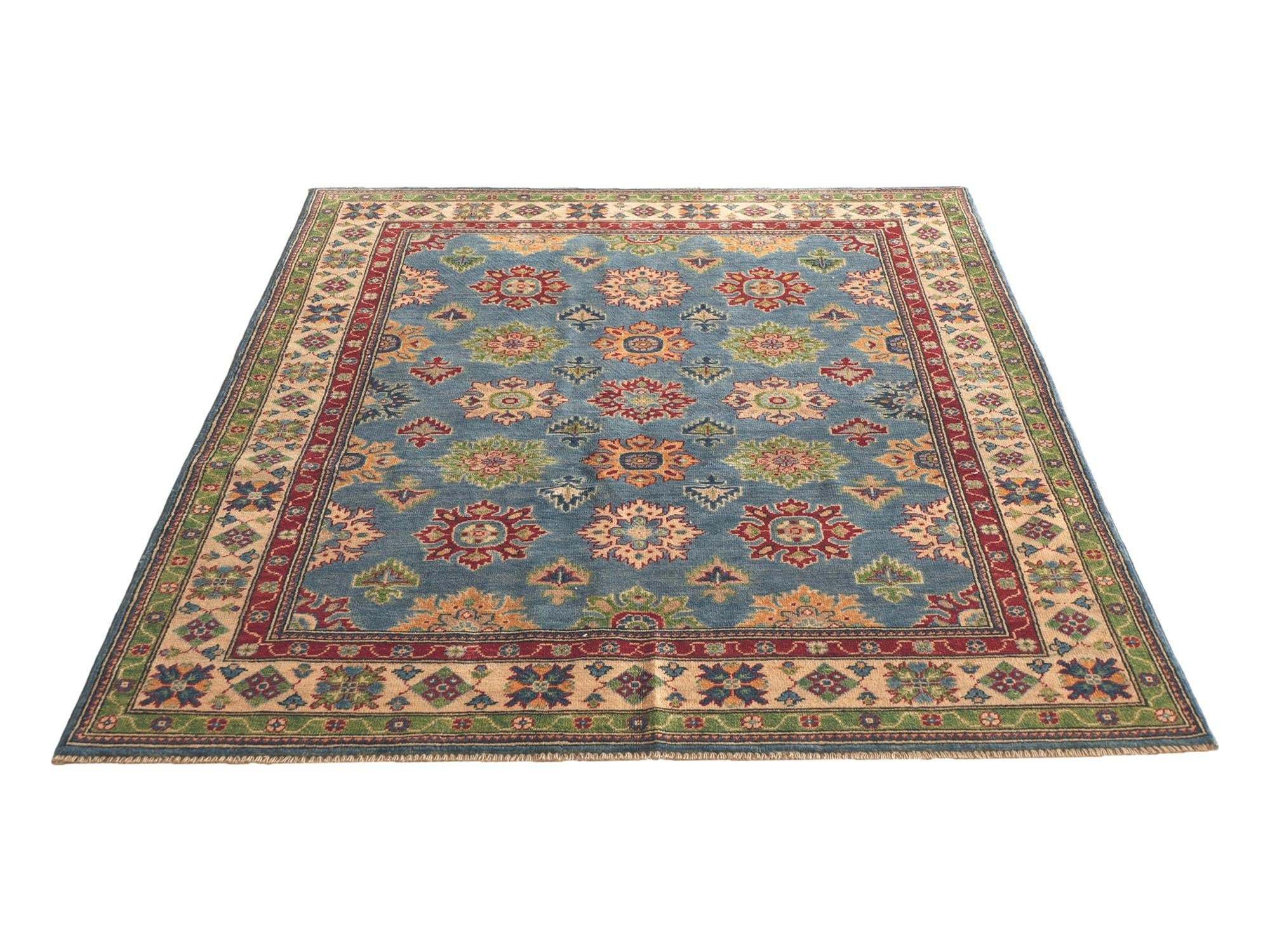 Detail image 5 of 10: 5' x 6' 11 Hand Knotted Kazak Rug