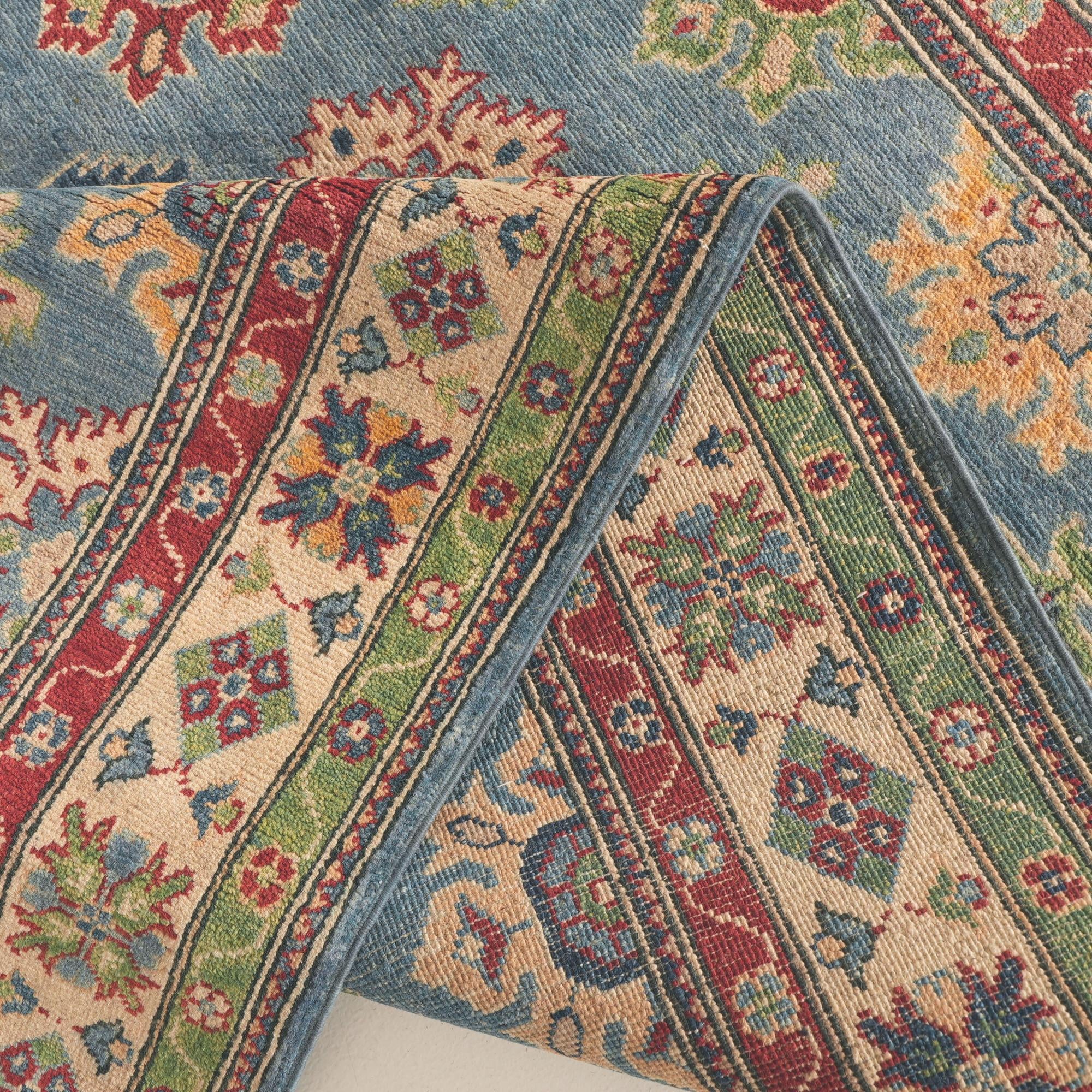Detail image 8 of 10: 5' x 6' 11 Hand Knotted Kazak Rug