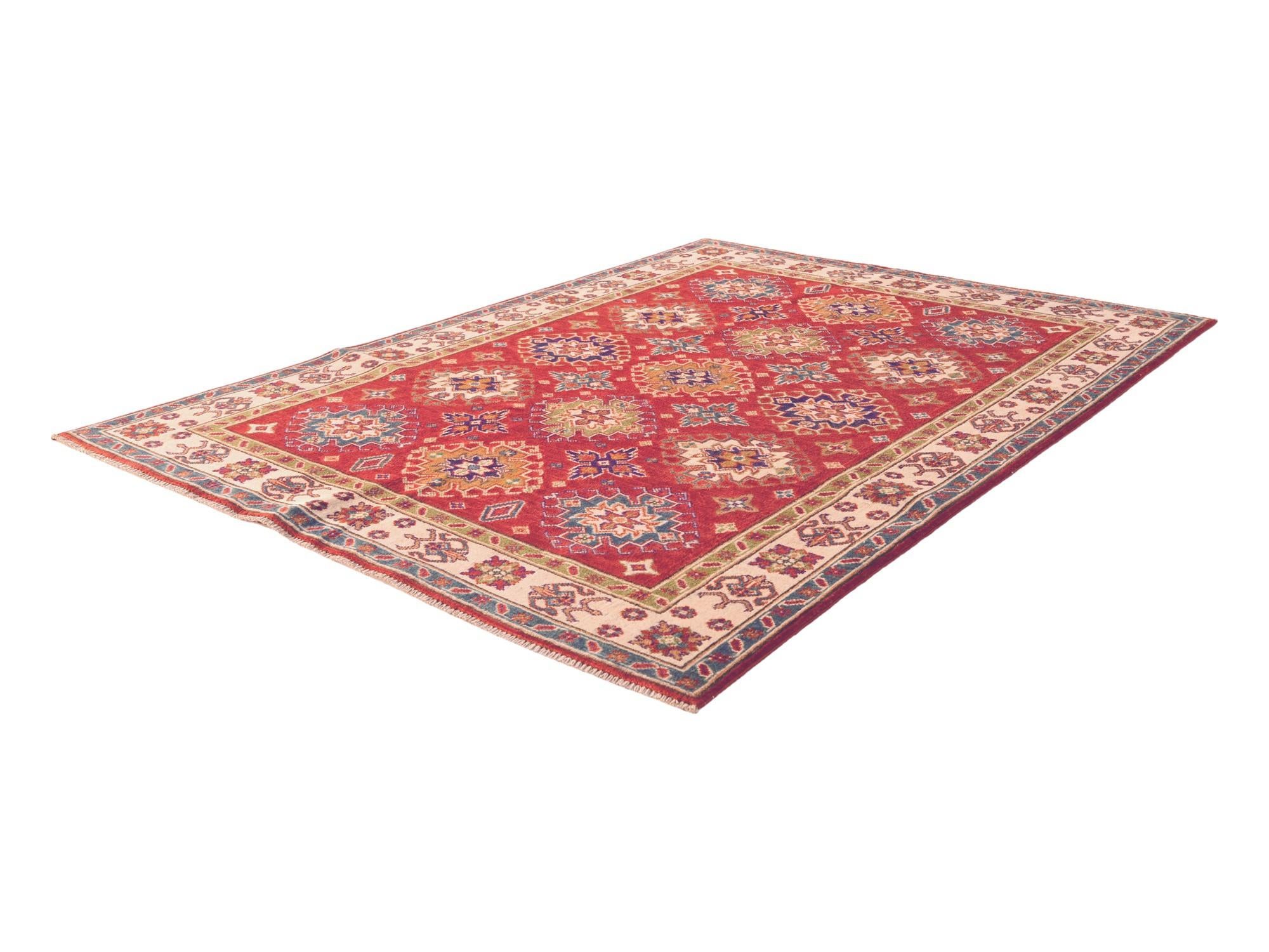 4' 11 x 6' 8 Hand Knotted Kazak Rug