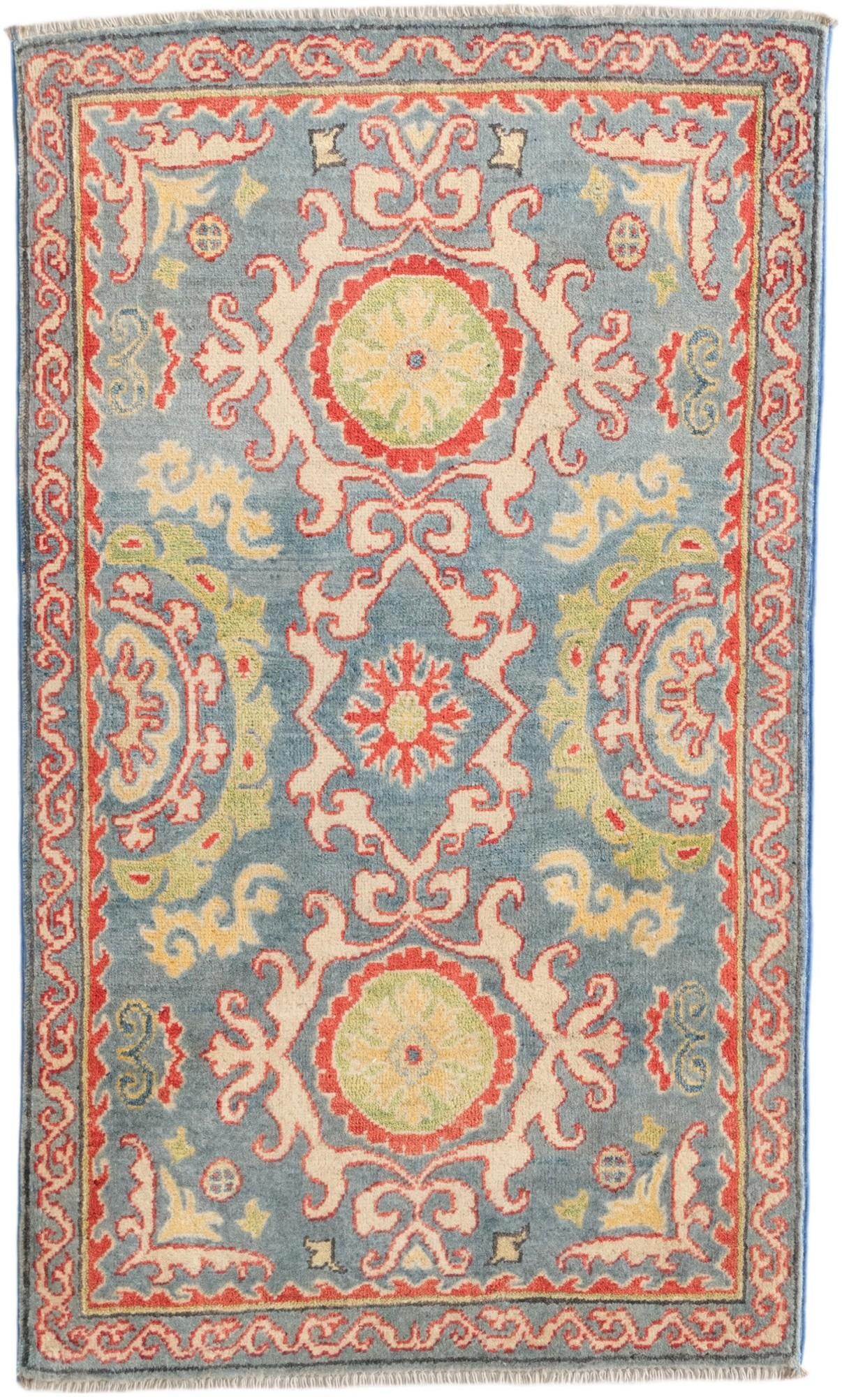 2' 6 x 4' 2 Hand Knotted Kazak Rug