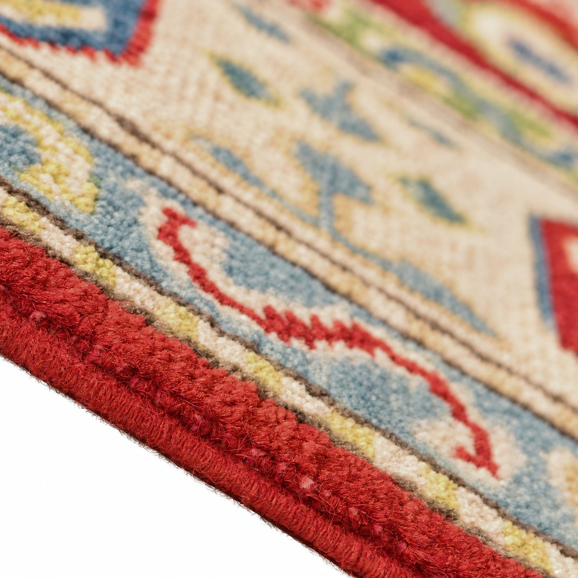 95cm x 150cm Hand Knotted Kazak Rug