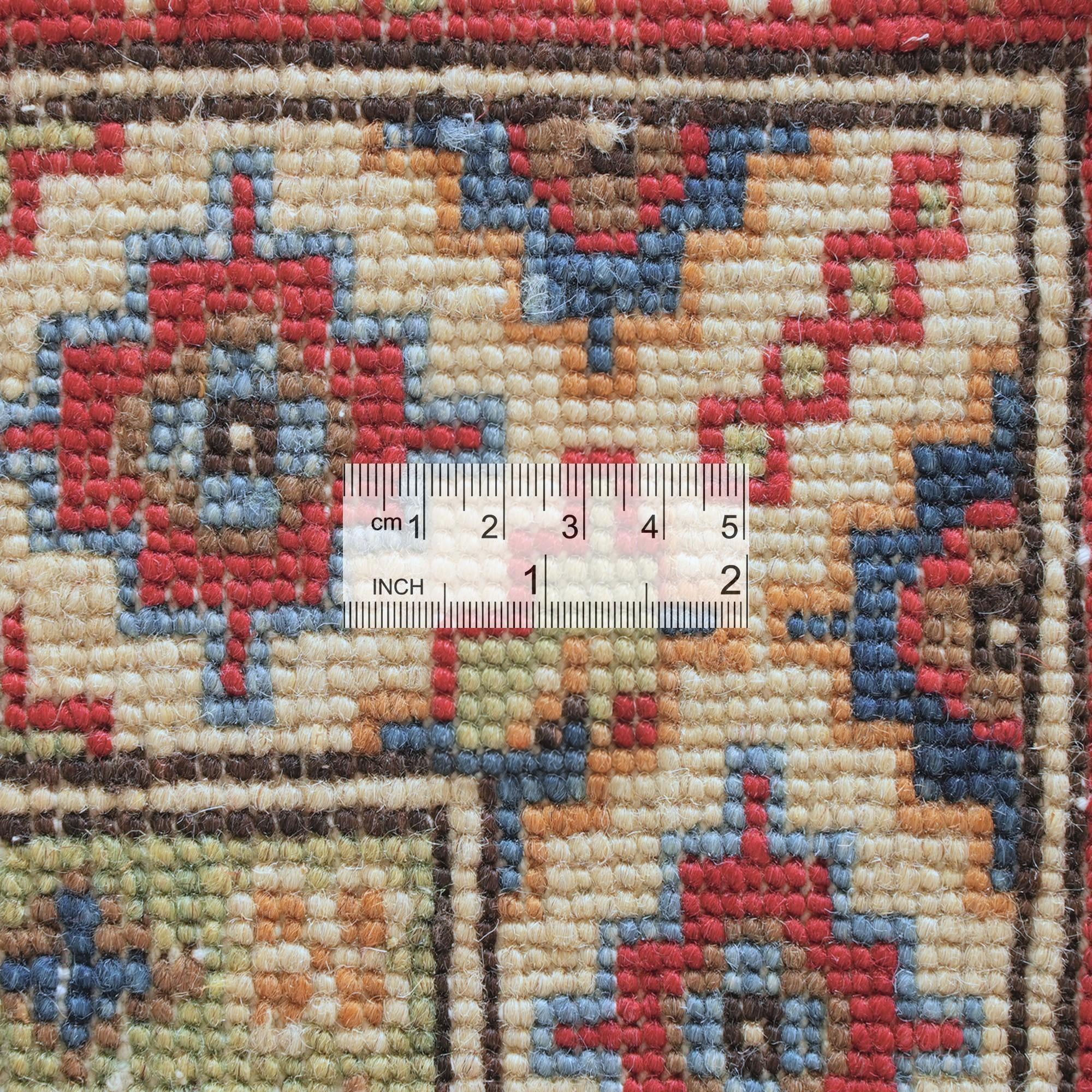Detail image 9 of 10: 2' 8 x 4' 2 Hand Knotted Kazak Rug