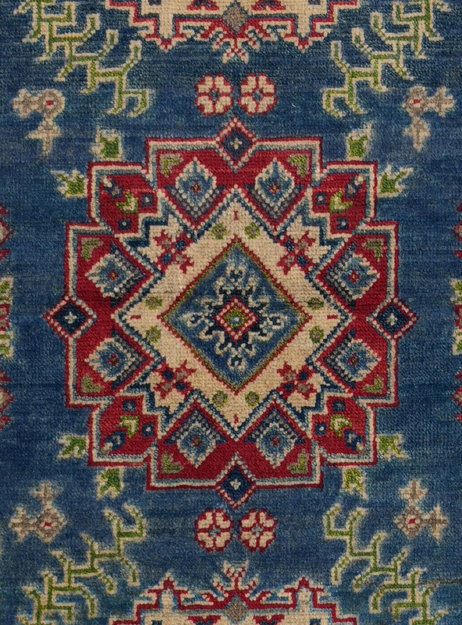 3' 3 x 5' 1 Hand Knotted Kazak Rug