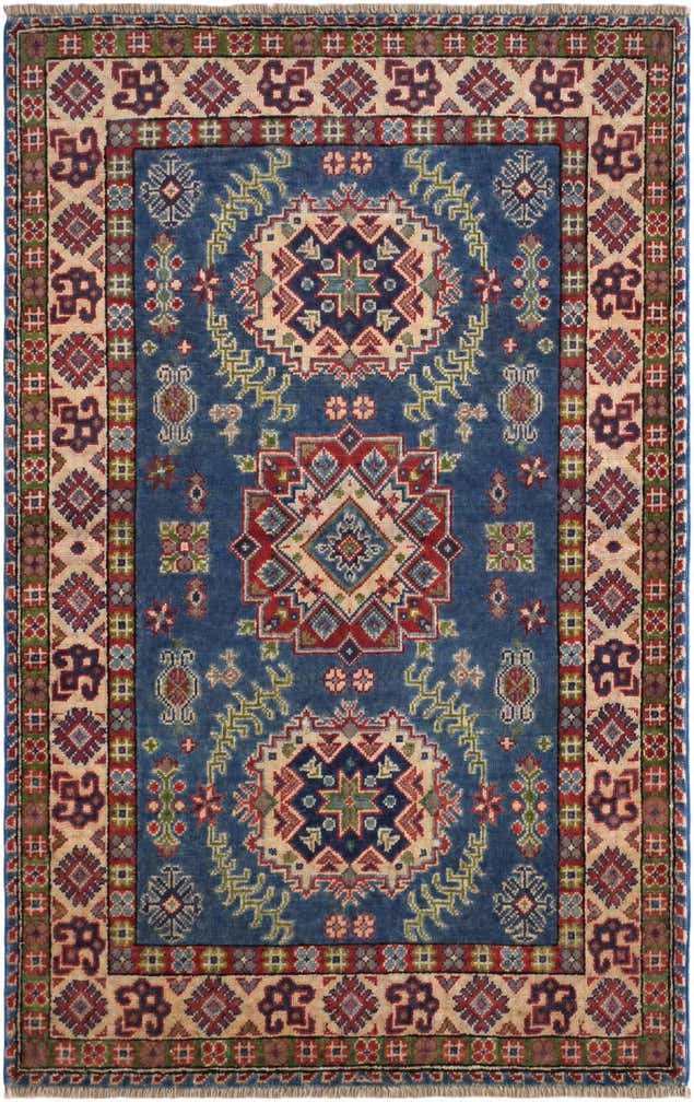 3' 3 x 5' 1 Hand Knotted Kazak Rug