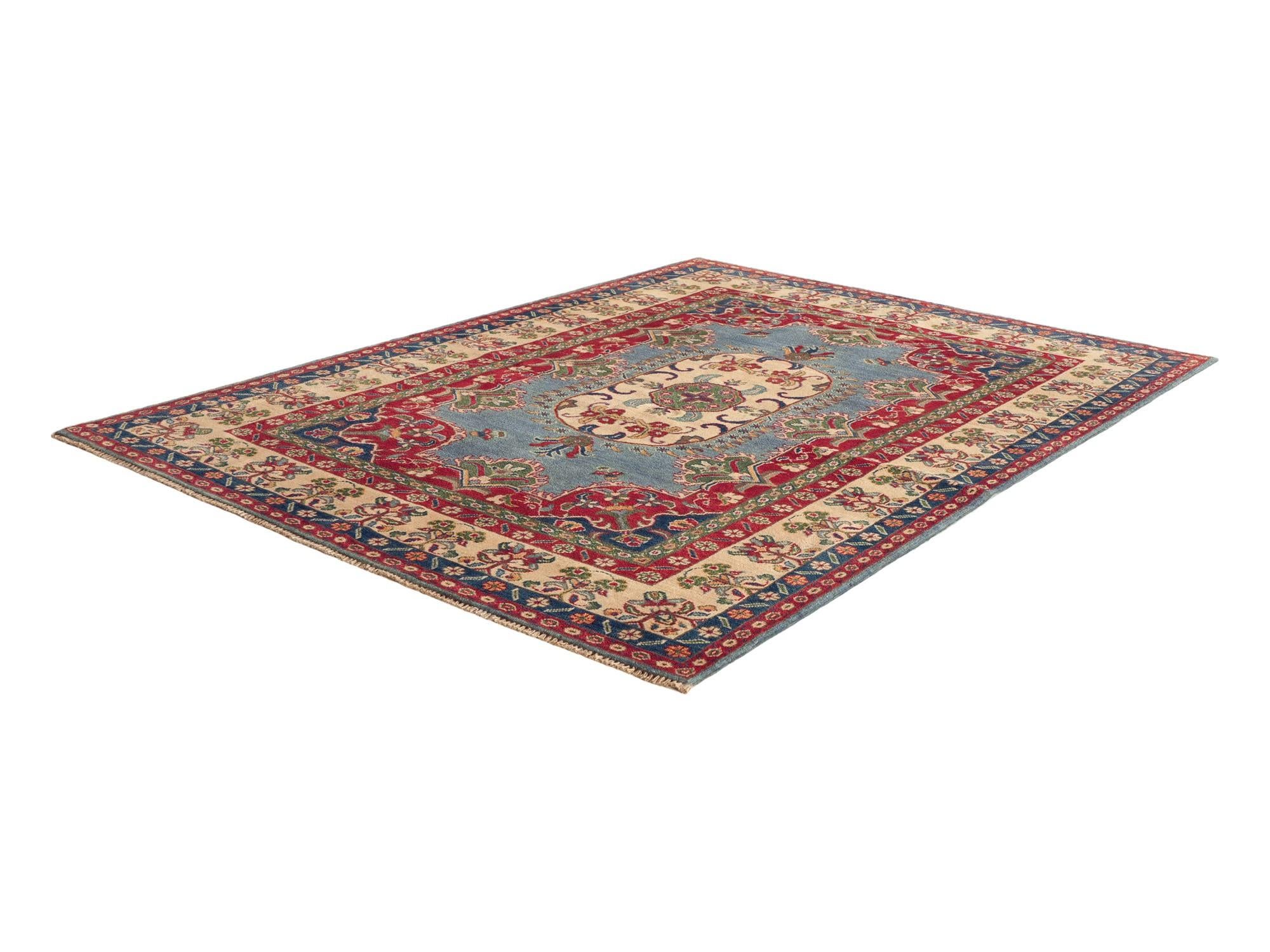 170cm x 235cm anudado a mano Kazak Alfombra