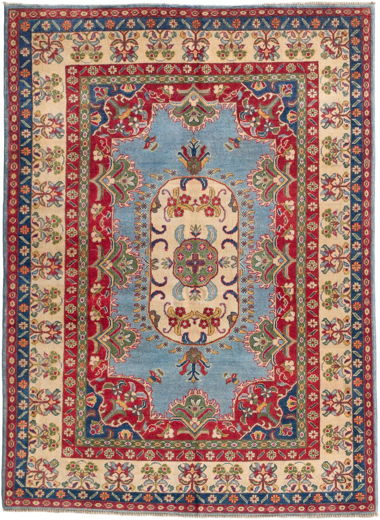 170cm x 235cm anudado a mano Kazak Alfombra