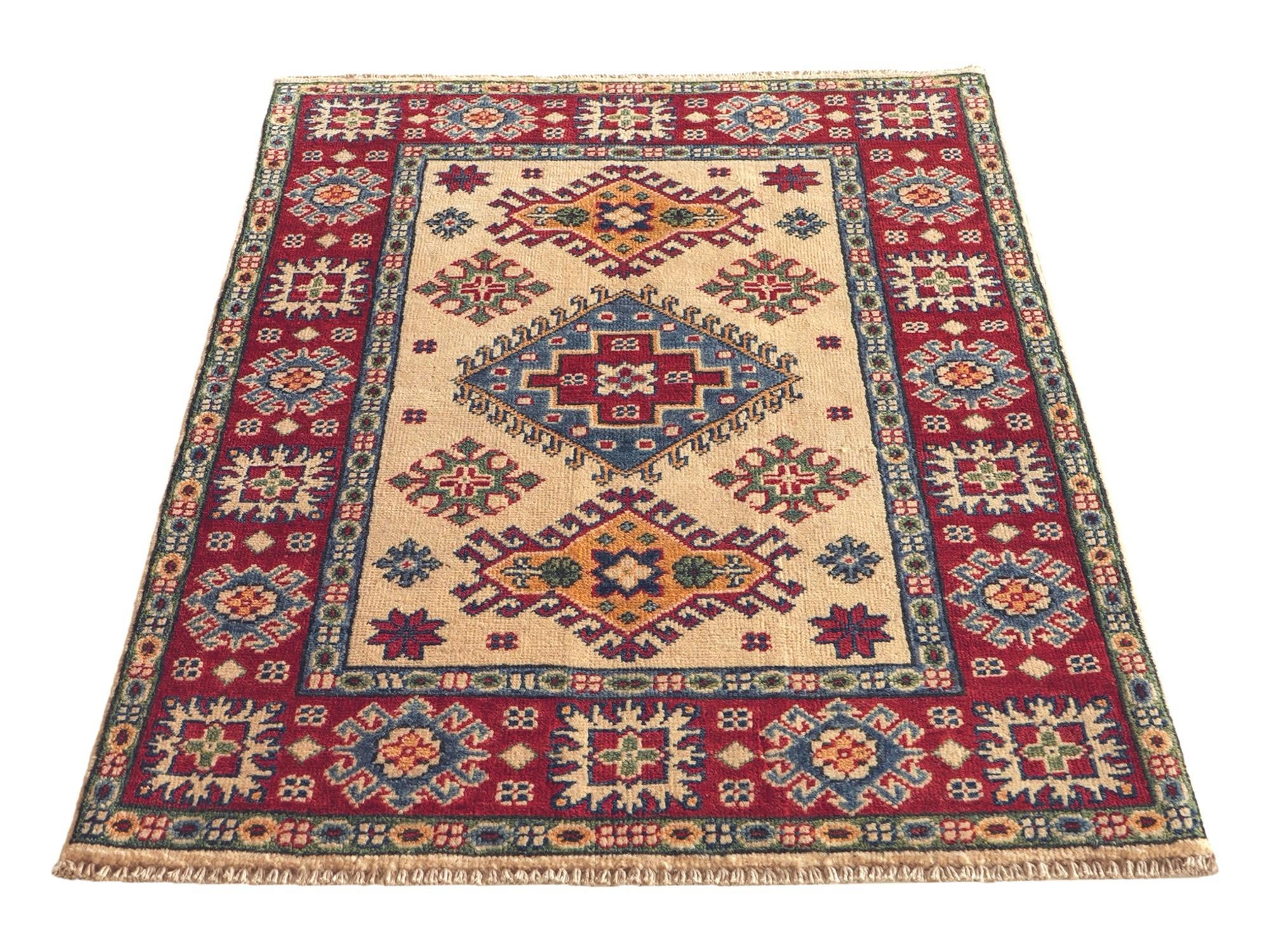 85cm x 130cm Hand Knotted Kazak Rug