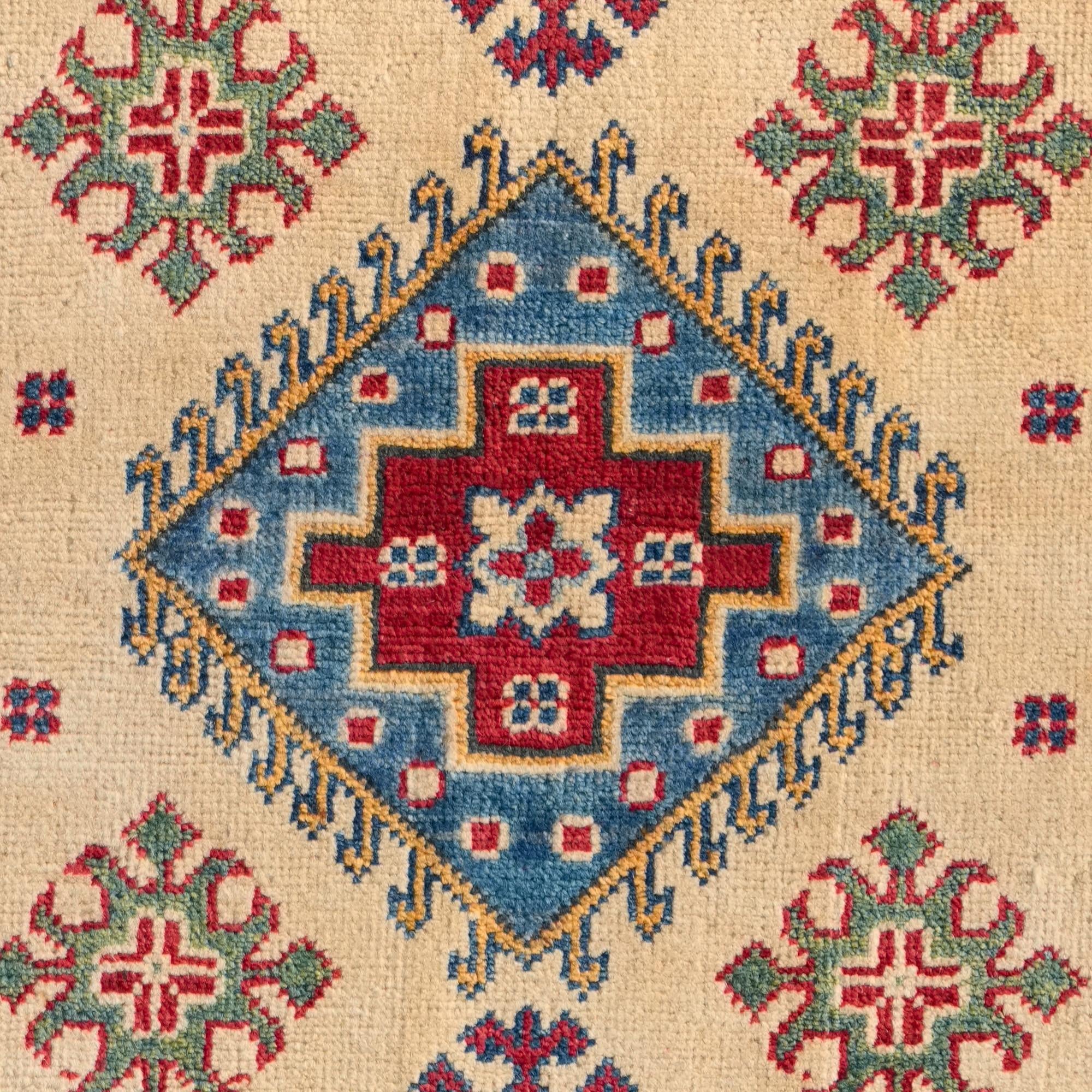 85cm x 130cm Hand Knotted Kazak Rug
