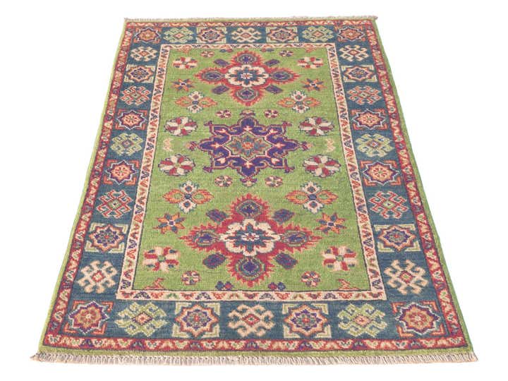 2' 8 x 4' 1 Hand Knotted Kazak Rug