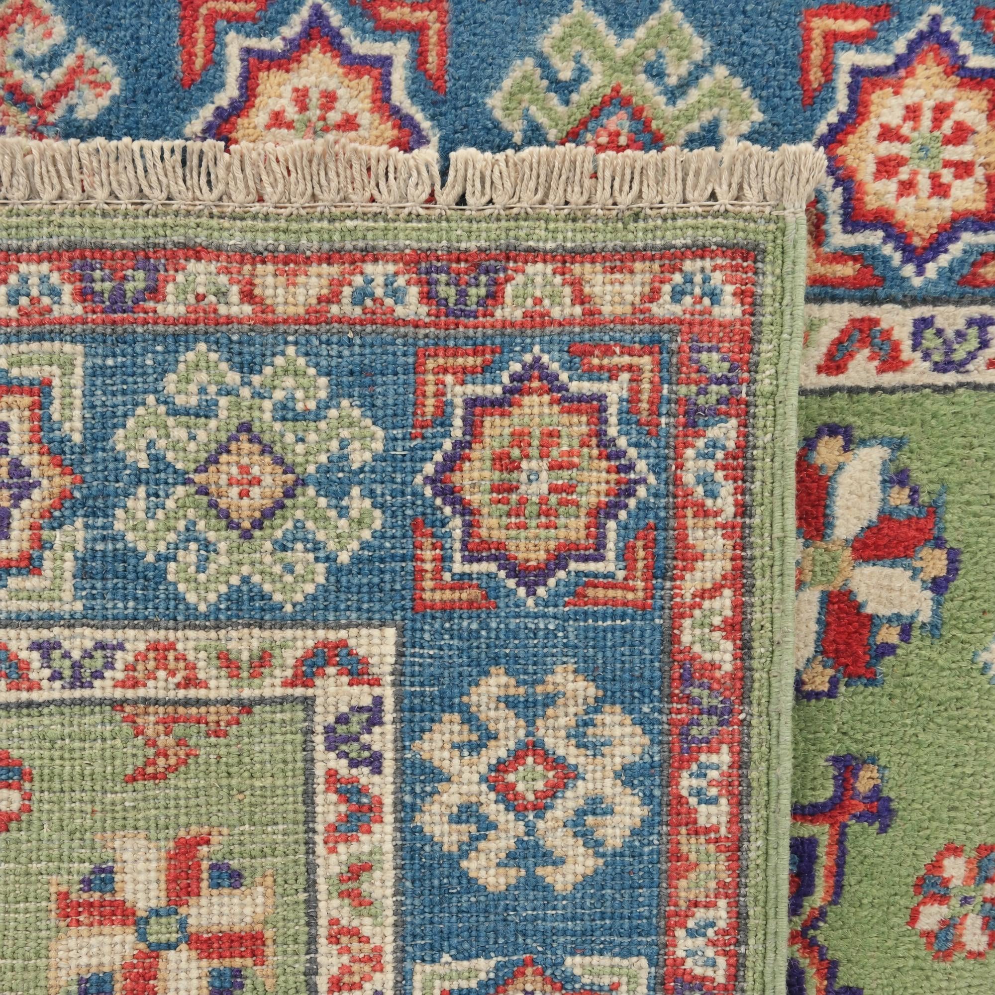 80cm x 125cm Hand Knotted Kazak Rug