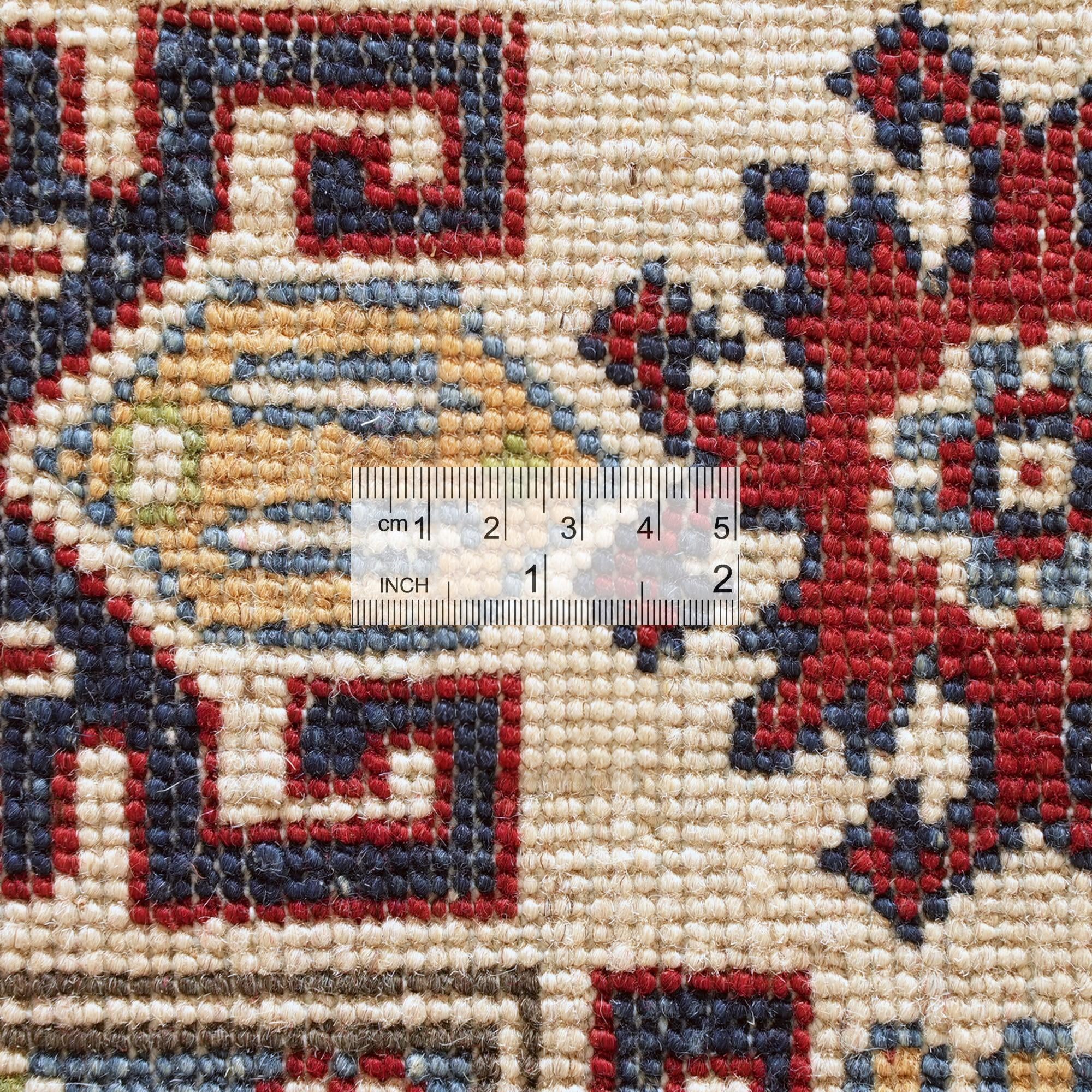 Detail image 9 of 10: 4' 11 x 6' 10 Hand Knotted Kazak Rug