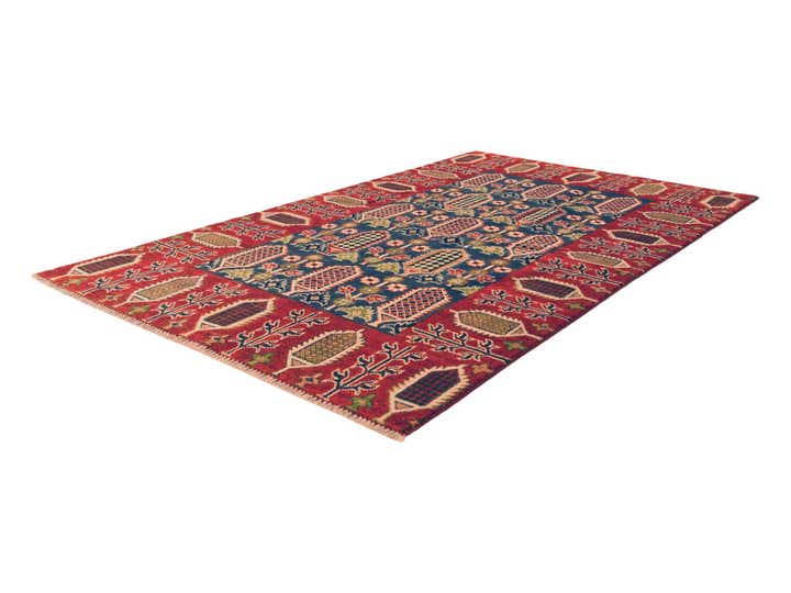 3' 10 x 6' 3 Hand Knotted Kazak Rug
