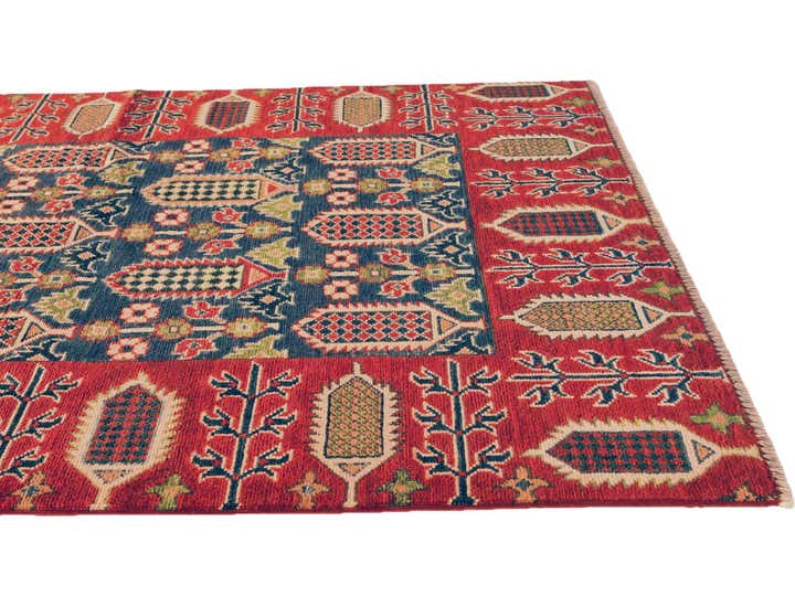 3' 10 x 6' 3 Hand Knotted Kazak Rug