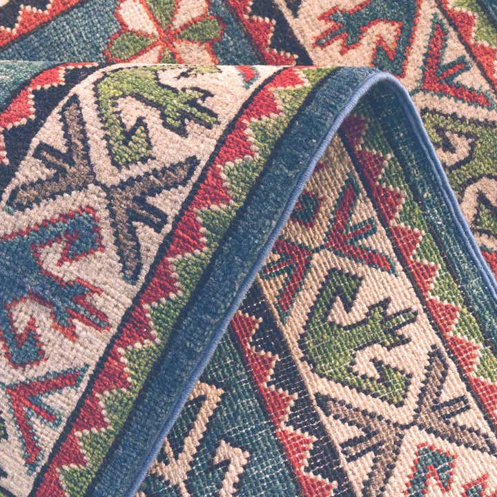 2' 9 x 4' 2 Hand Knotted Kazak Rug