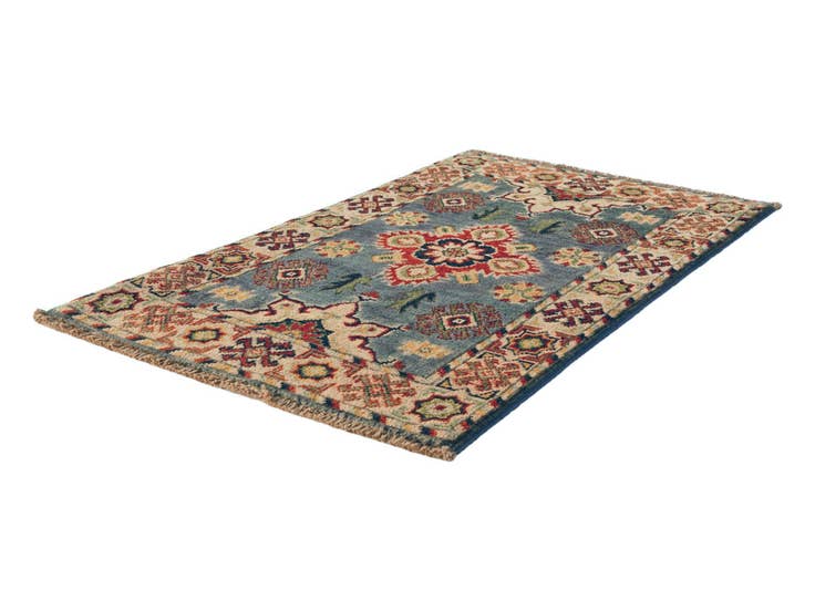 Detail image of 1' 11 x 3' 1 Hand Knotted Kazak Rug