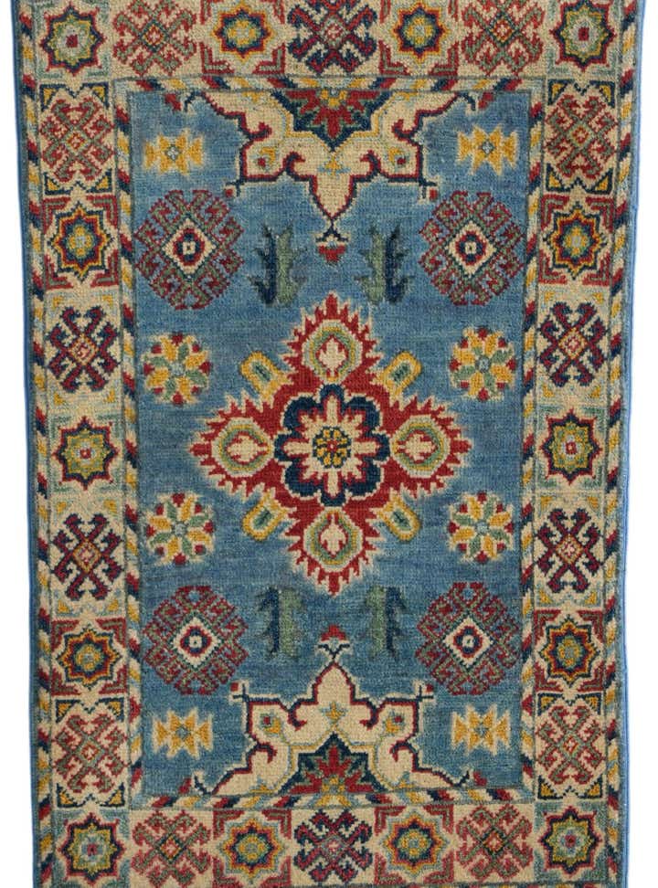 1' 11 x 3' 1 Hand Knotted Kazak Rug