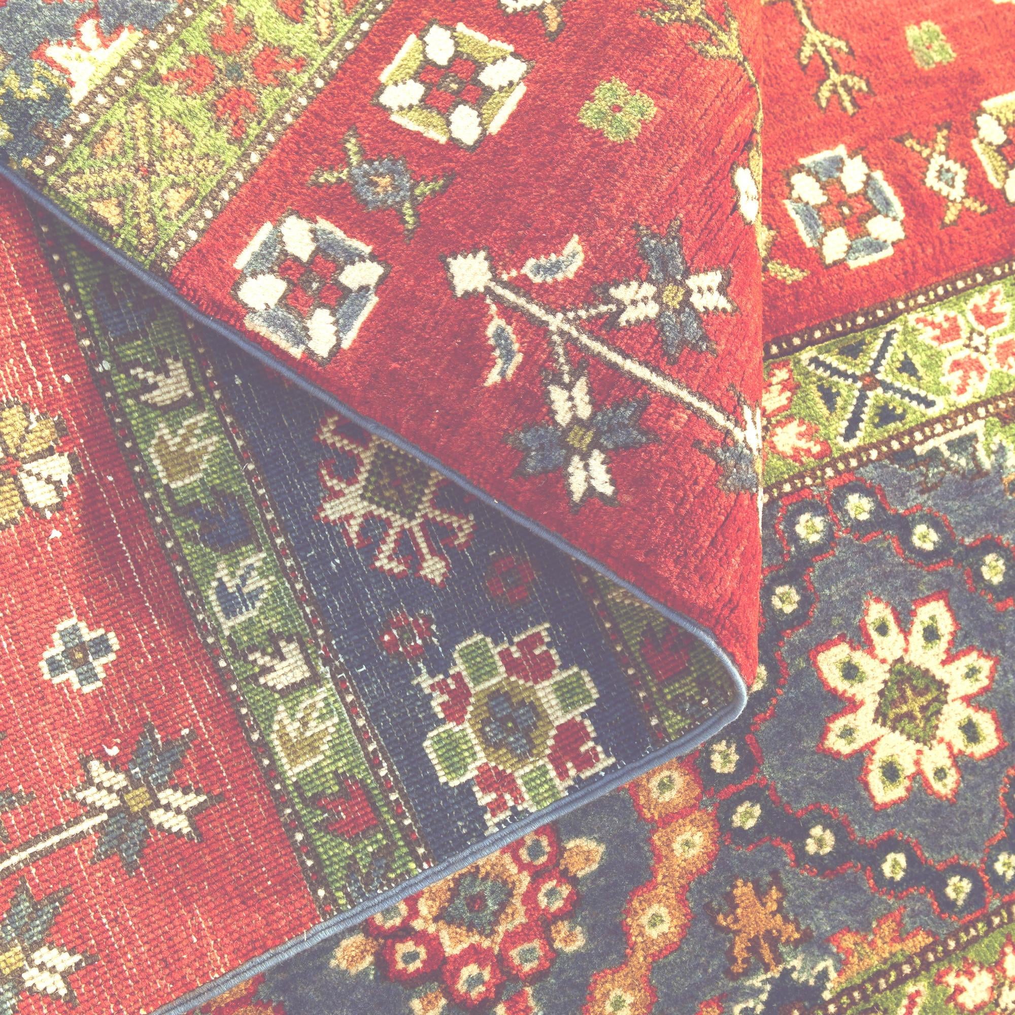 4' 1 x 5' 10 Hand Knotted Kazak Rug